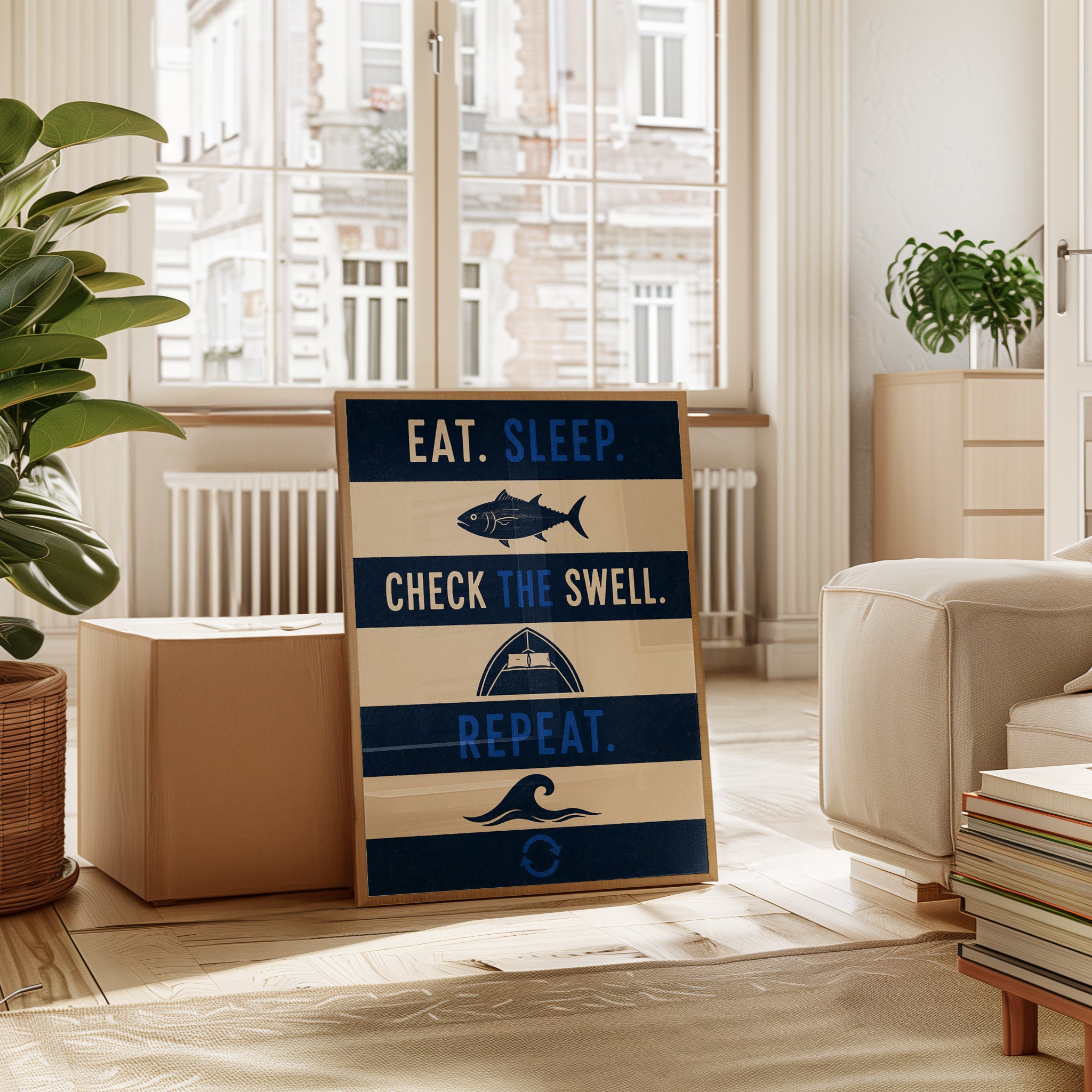 Surfing Wall Art - interior