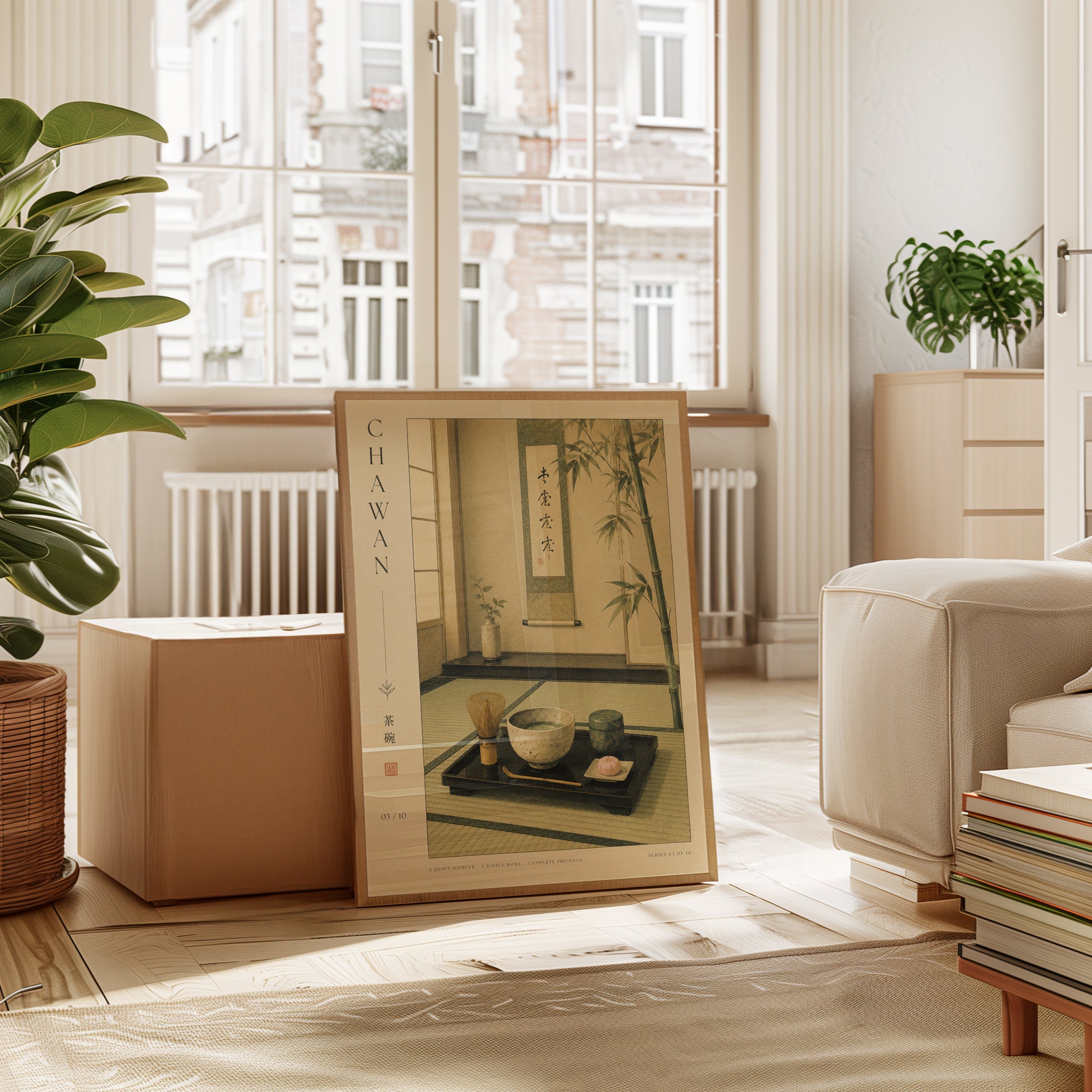 Japanese Tea Ceremony Print - interior