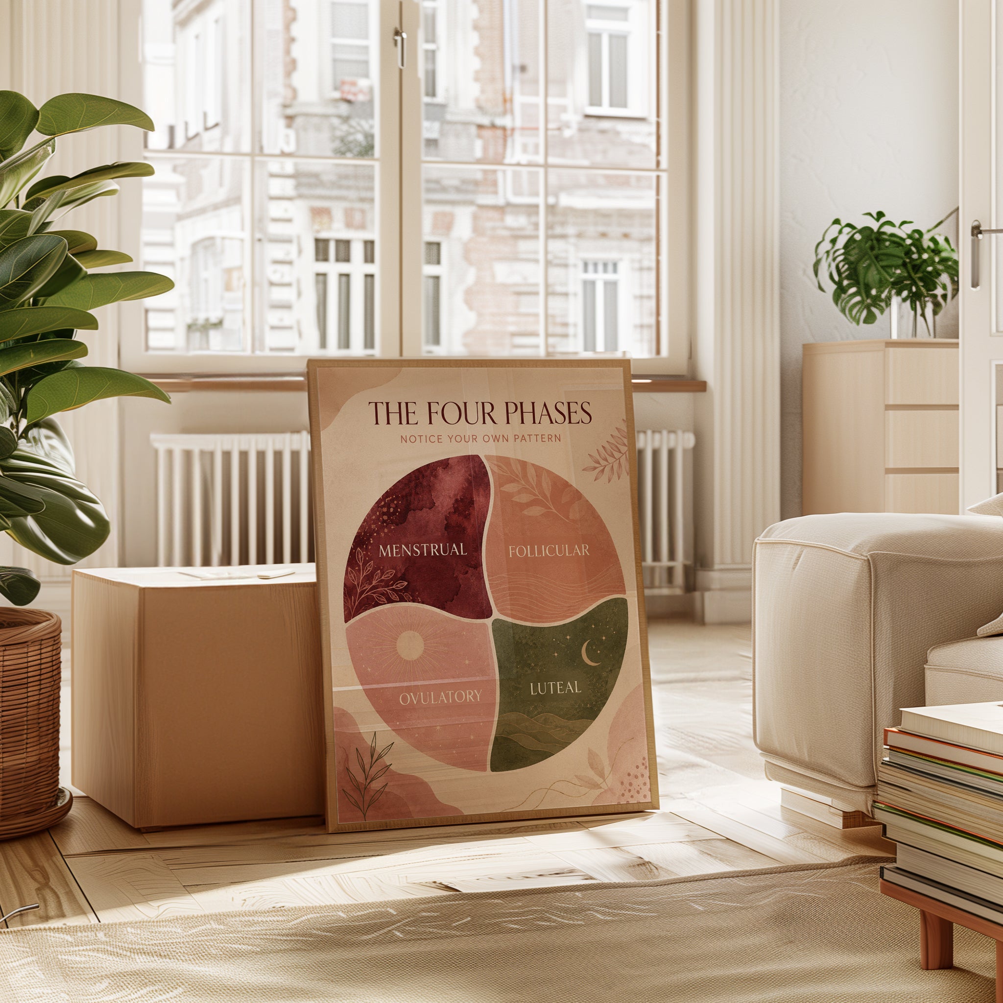 Menstrual Cycle Wall Art - interior
