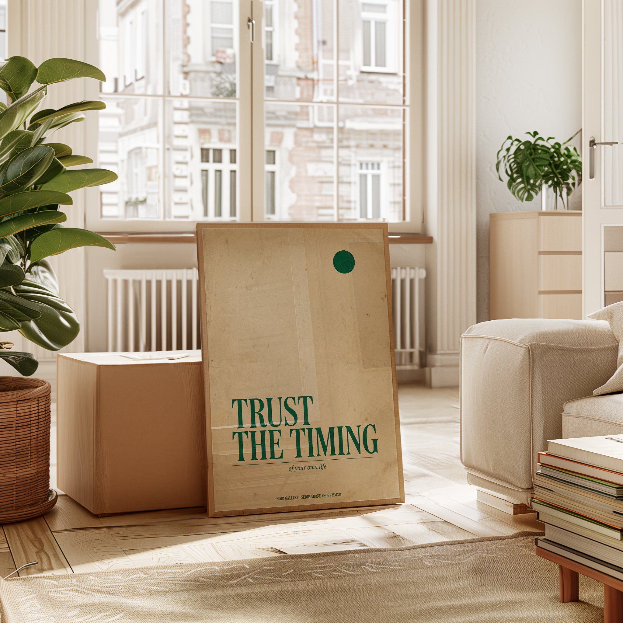 Trust Timing Print - interior