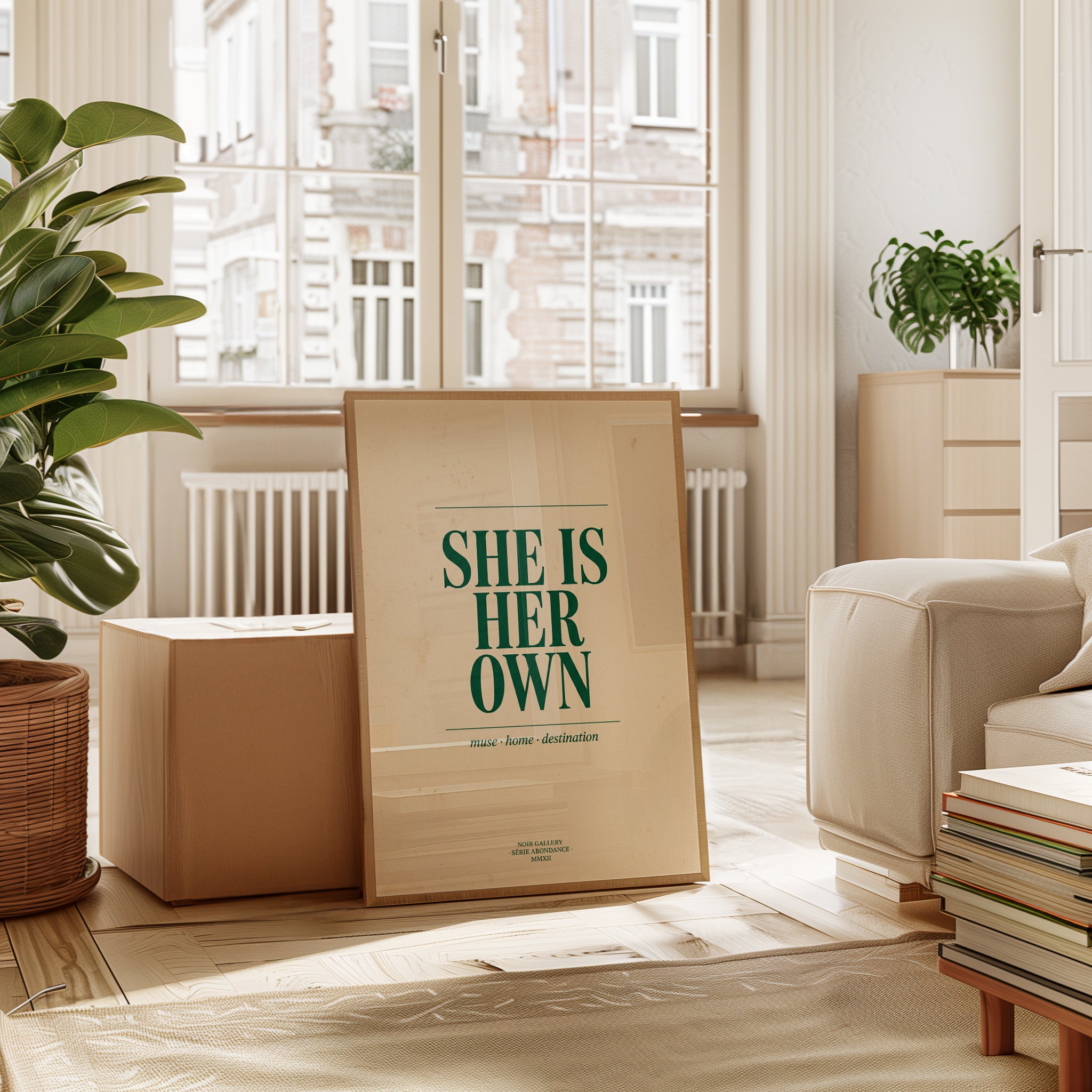 Feminist Quote Print - interior
