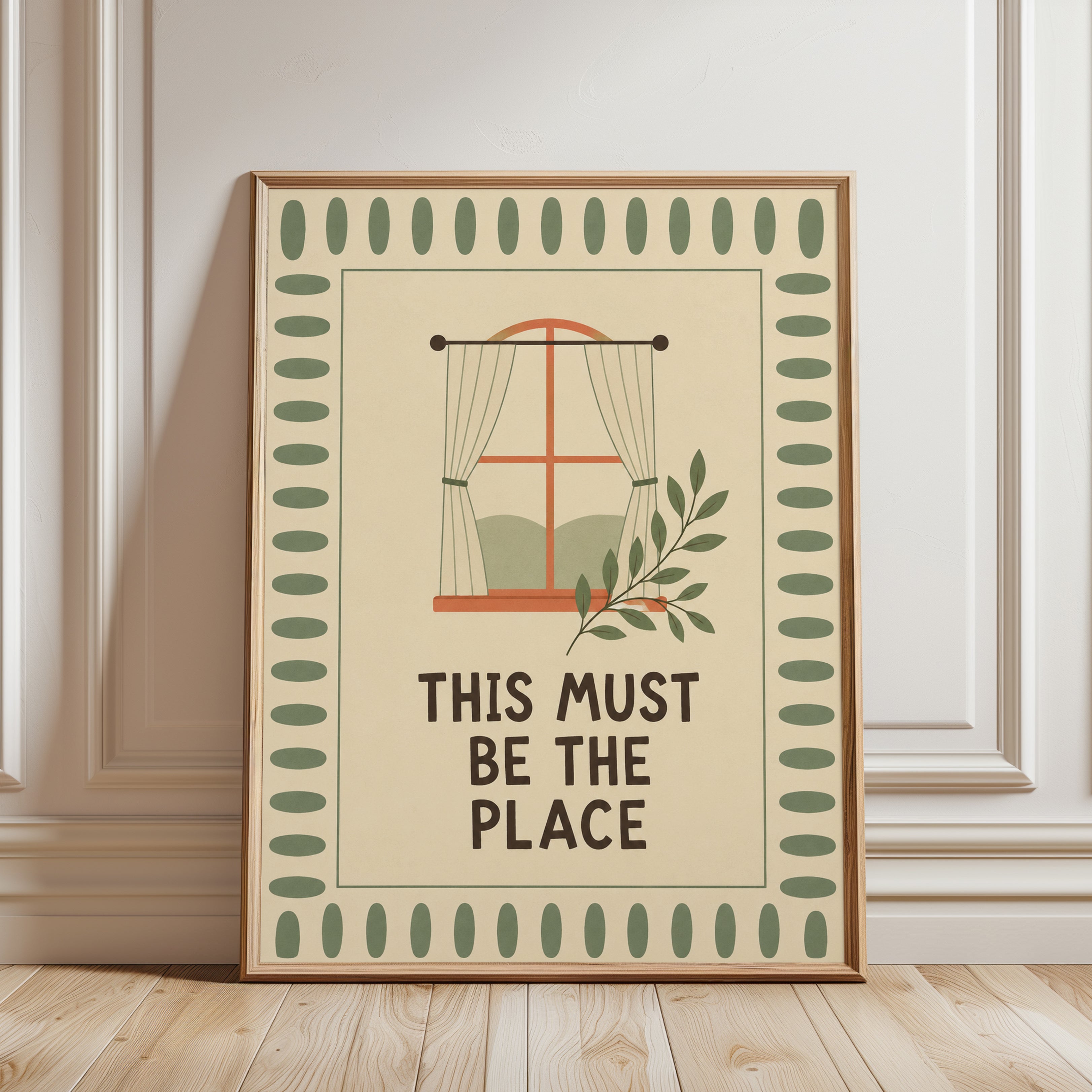 Home Quote Wall Art - framed detail