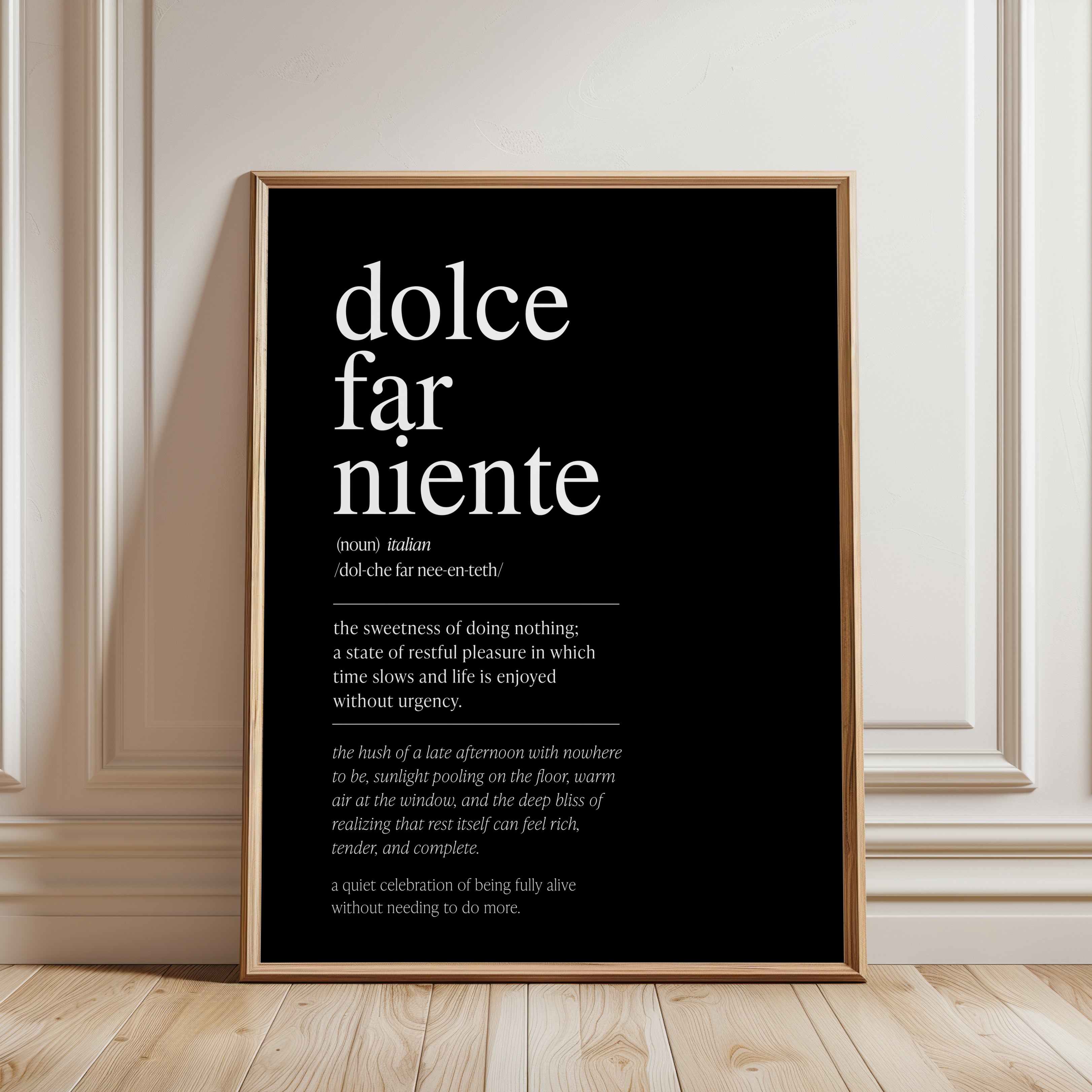 Art Print NPG-11145C - framed detail