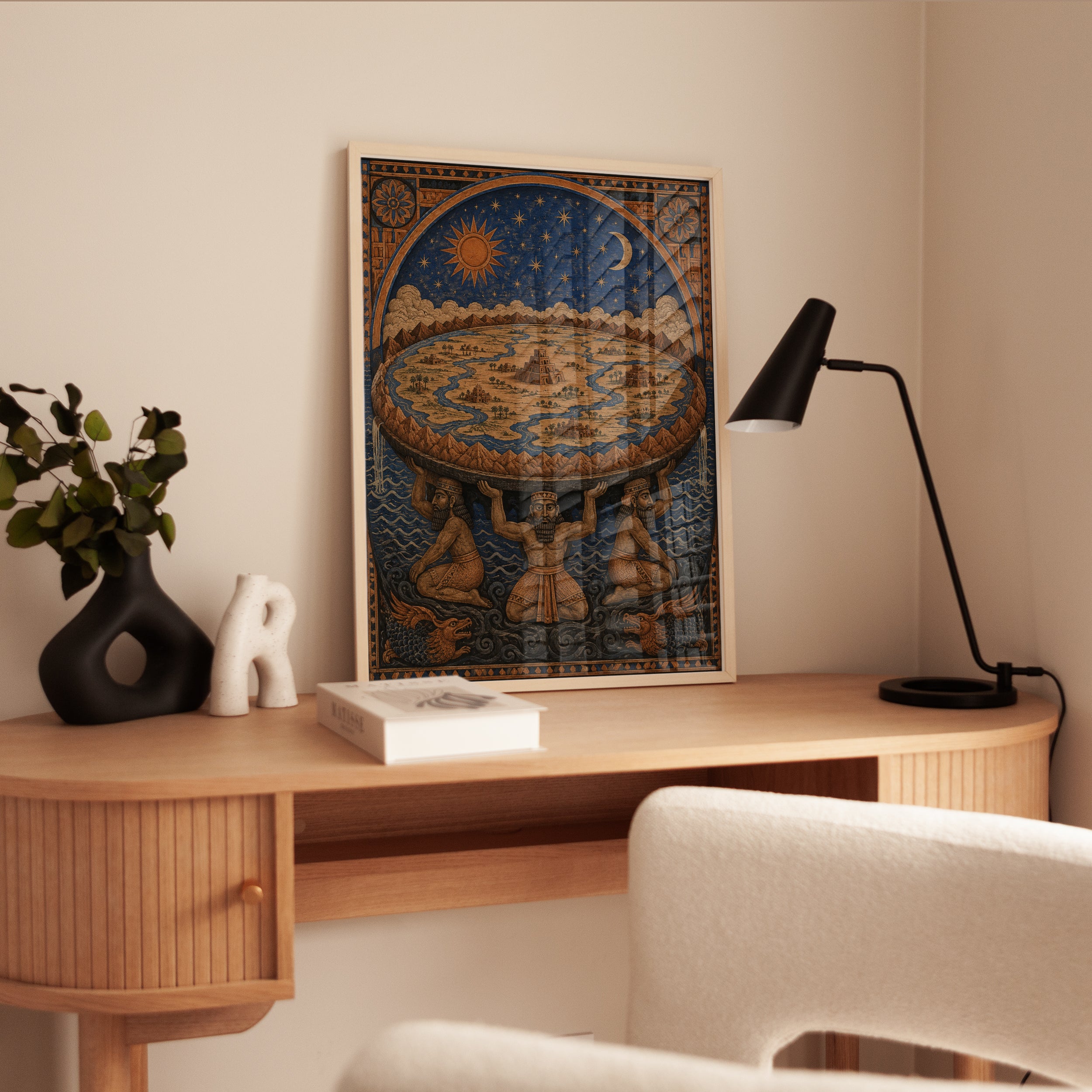 Ancient Cosmology Art Print - interior