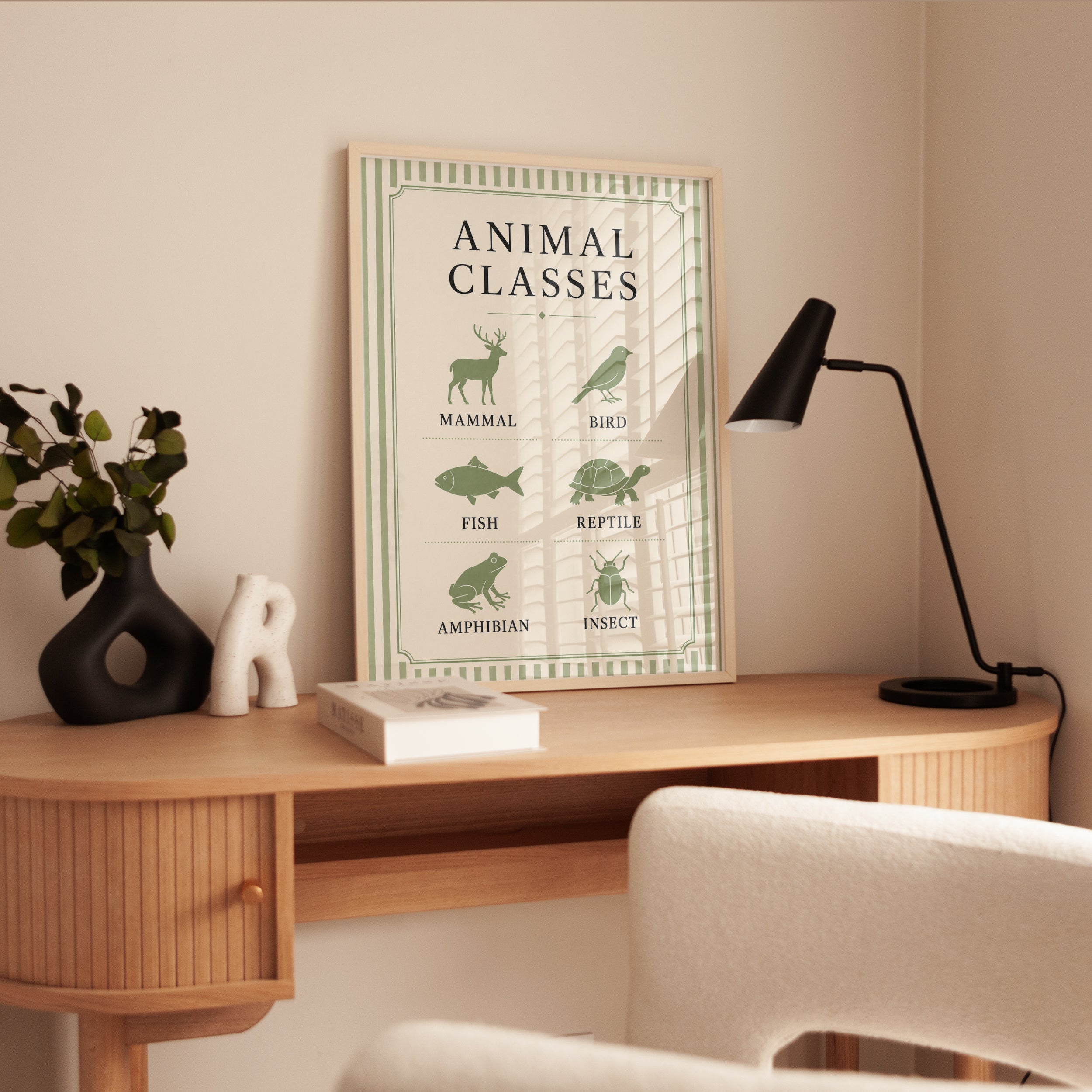 Animal Classification Poster - interior