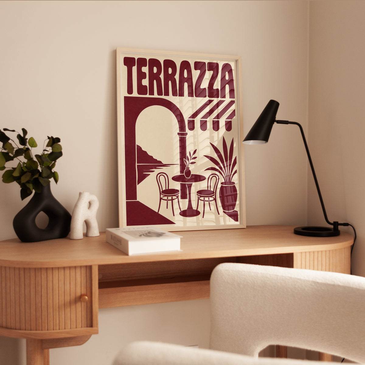 Terrazza Italian Cafe Print - interior