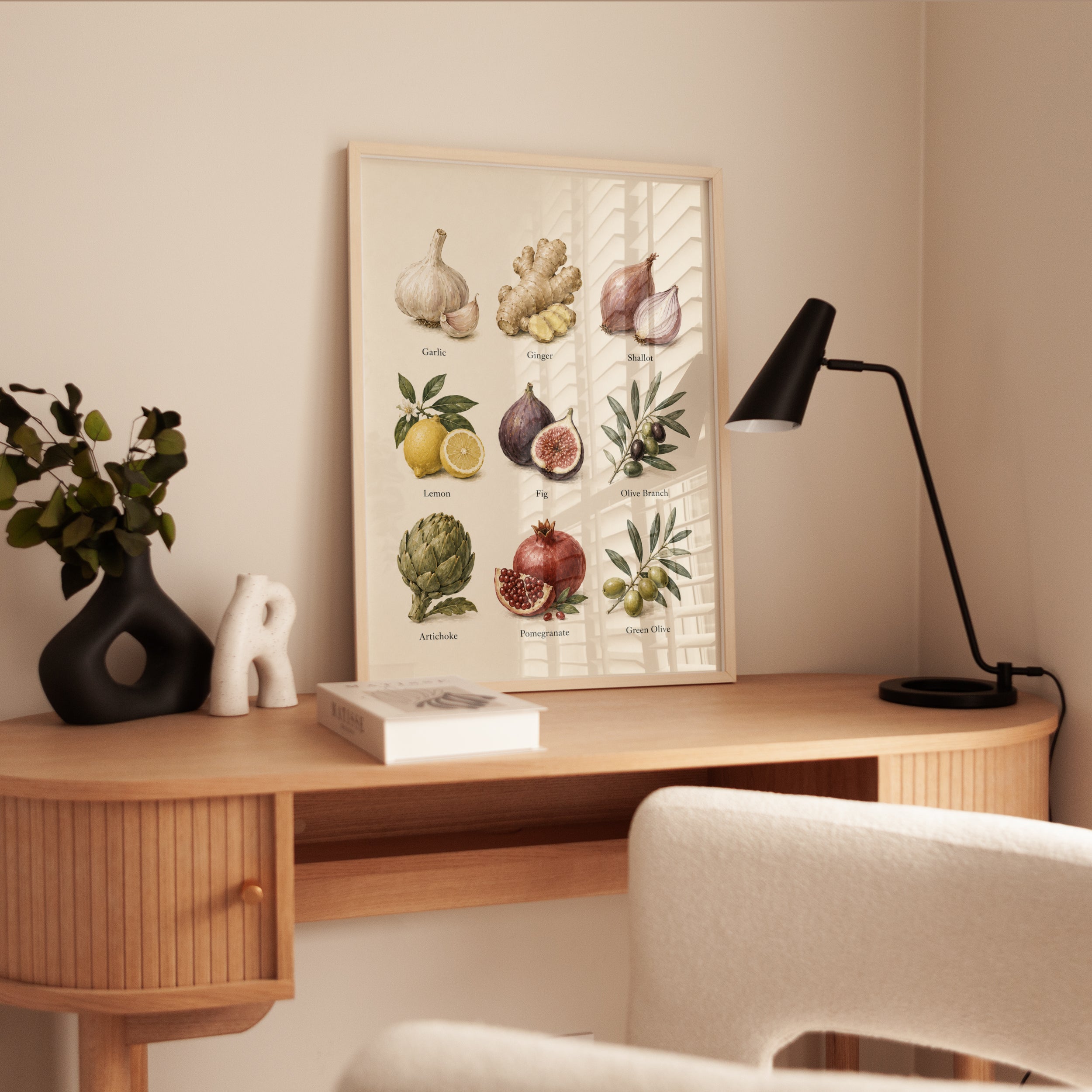 Kitchen Botanical Print - interior