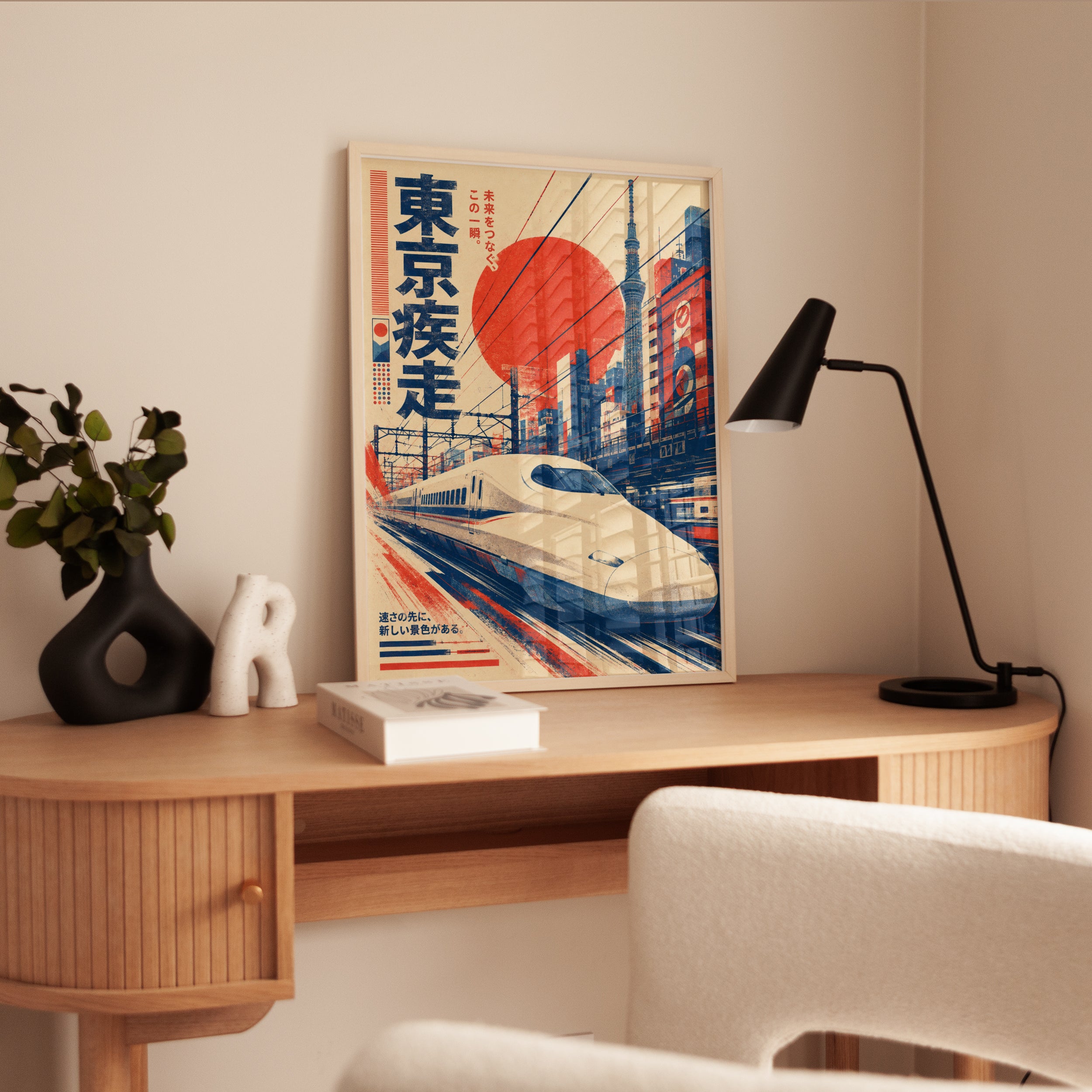 Tokyo Travel Poster – Japanese Wall Art - interior