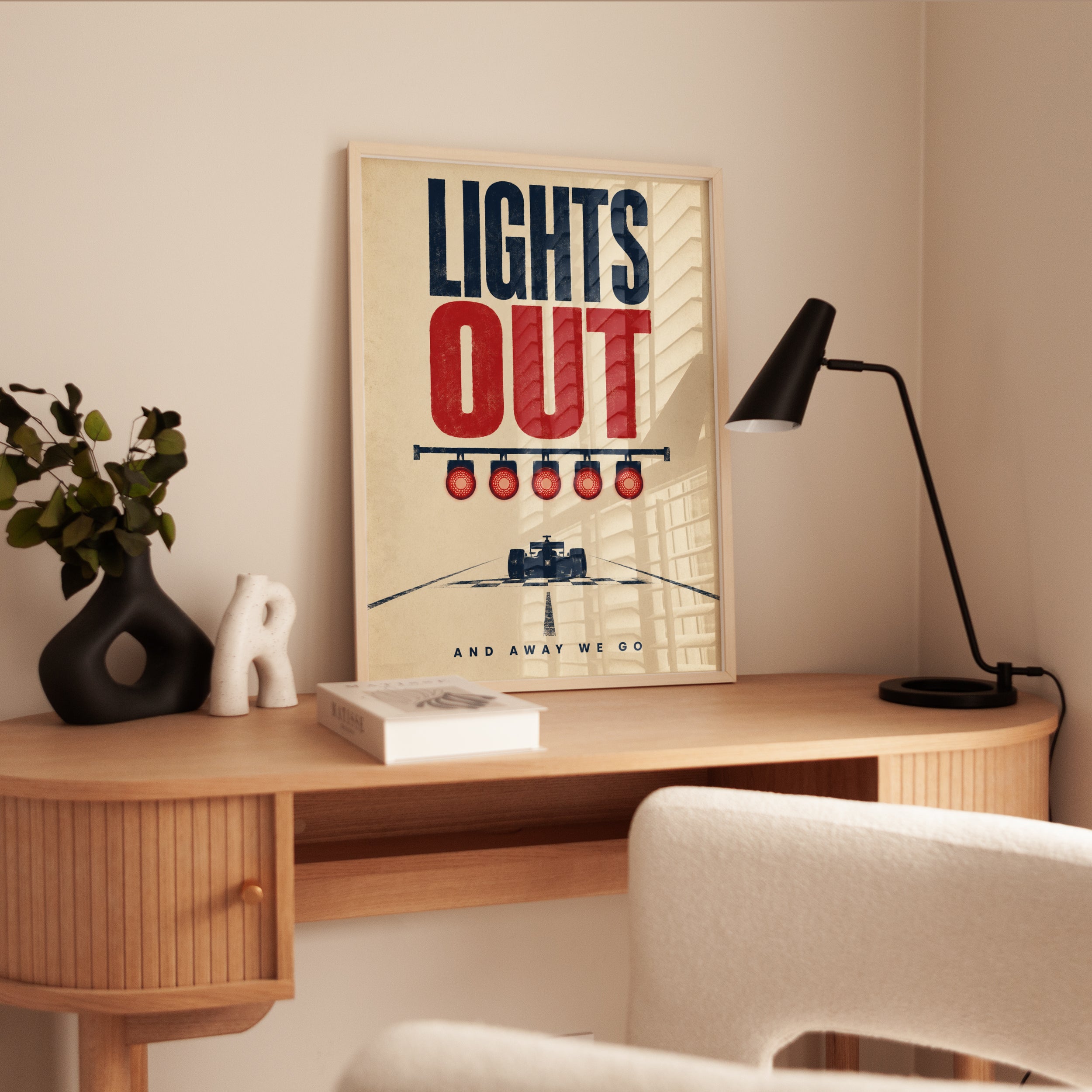 Racing Wall Art – Motorsport Print - interior