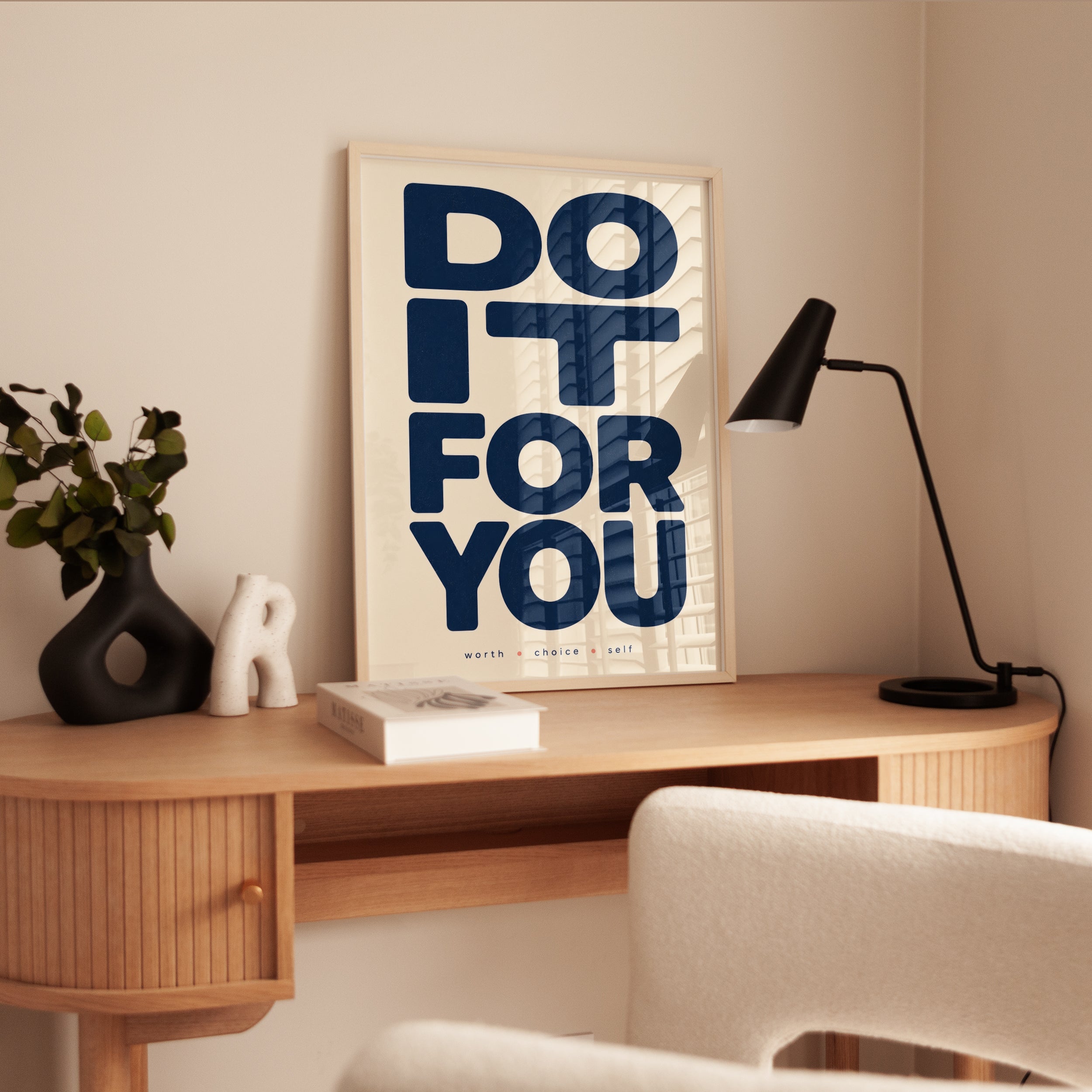 Do It For You Print: Modern Bold Typography - interior