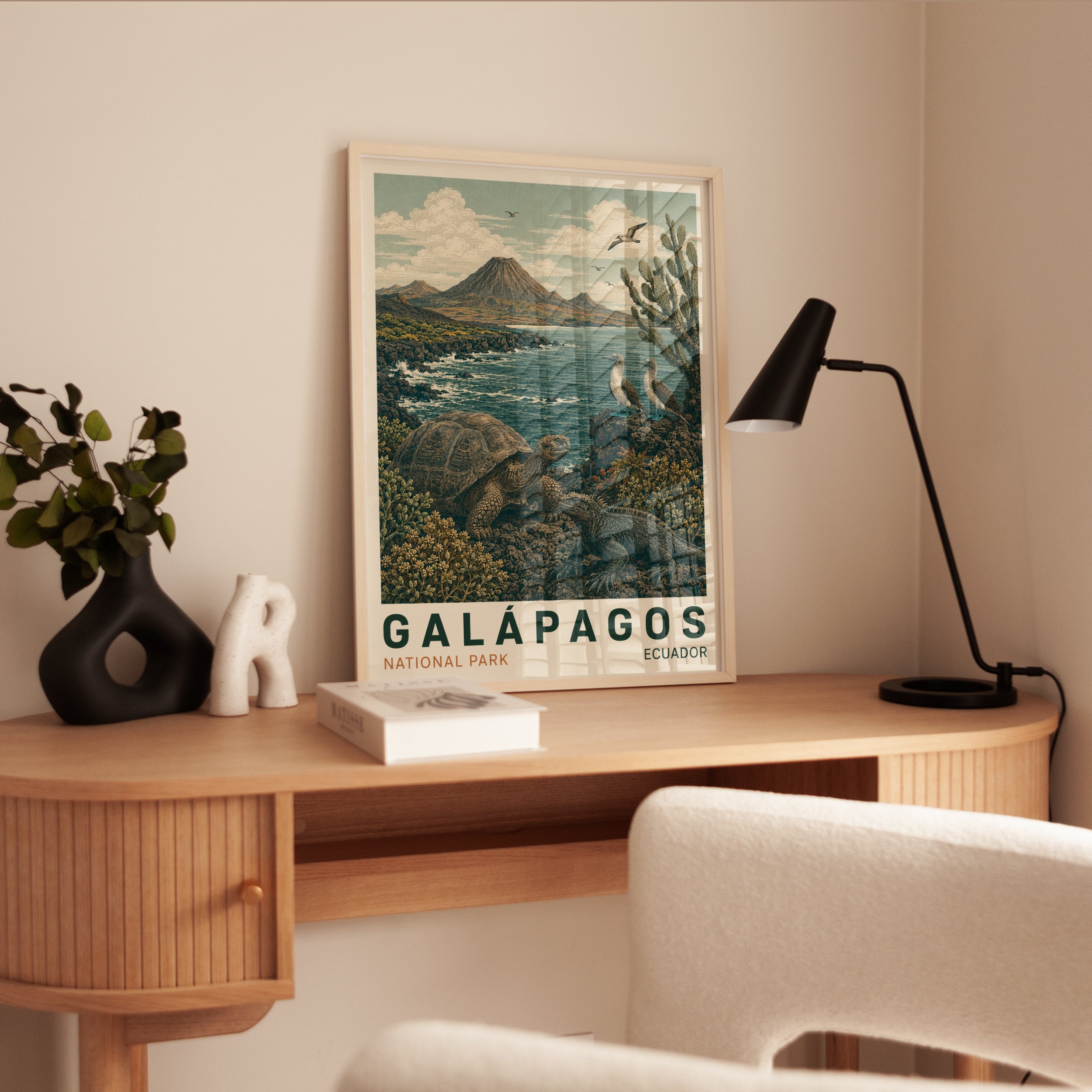 Galapagos Poster – Ecuador Travel Print - interior