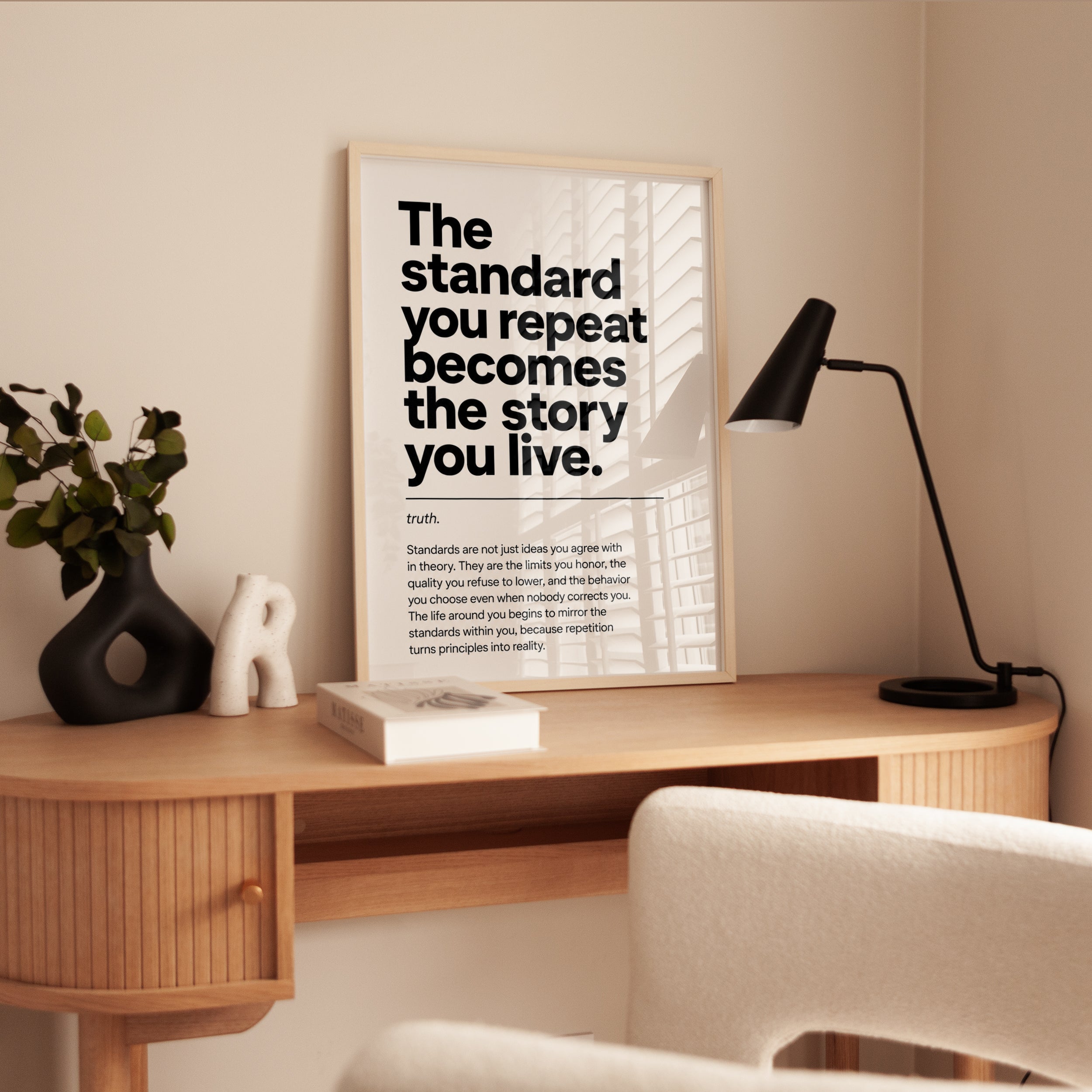 Inspirational Wall Art: Motivational Quote - interior