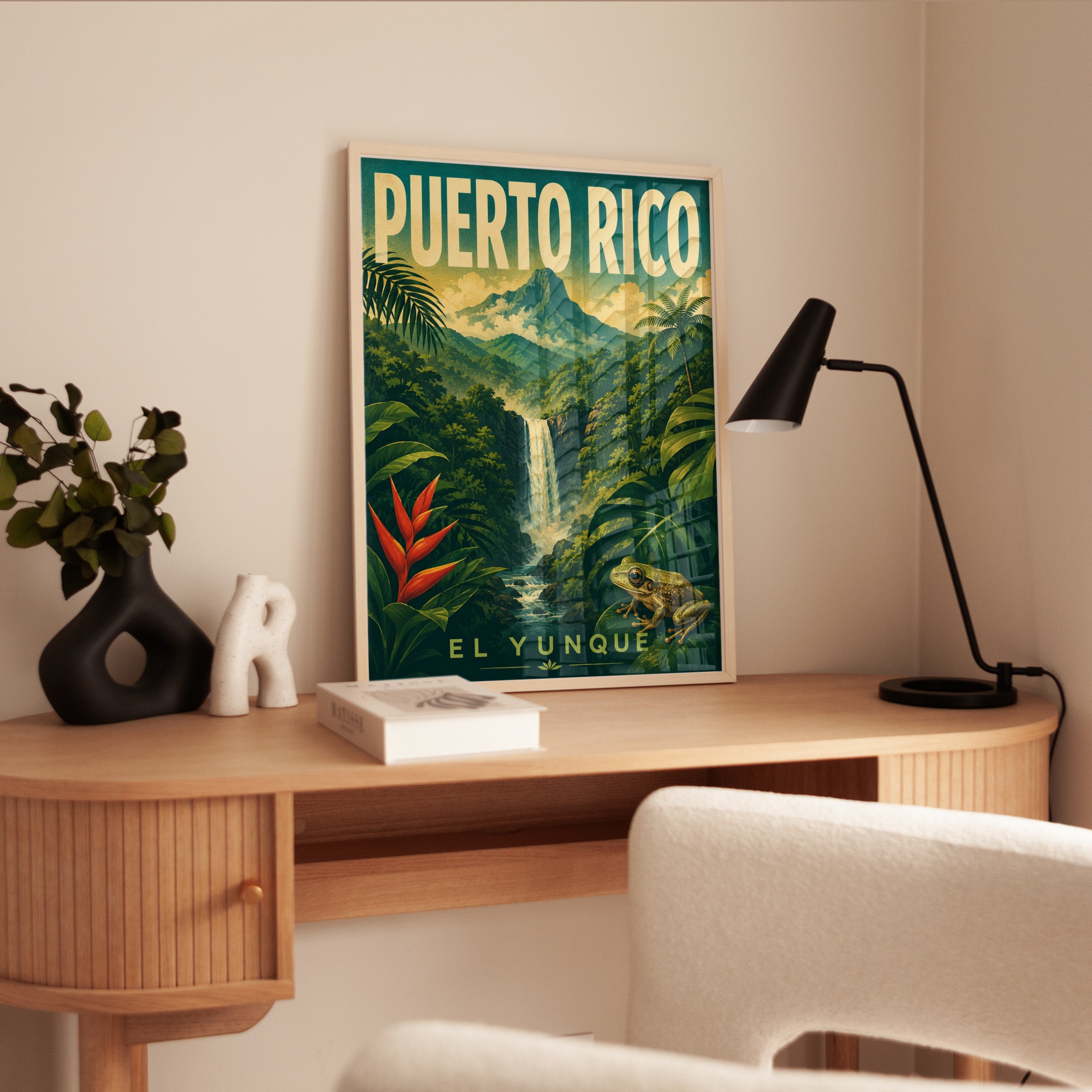 Puerto Rico Travel Poster – El Yunque Print - interior
