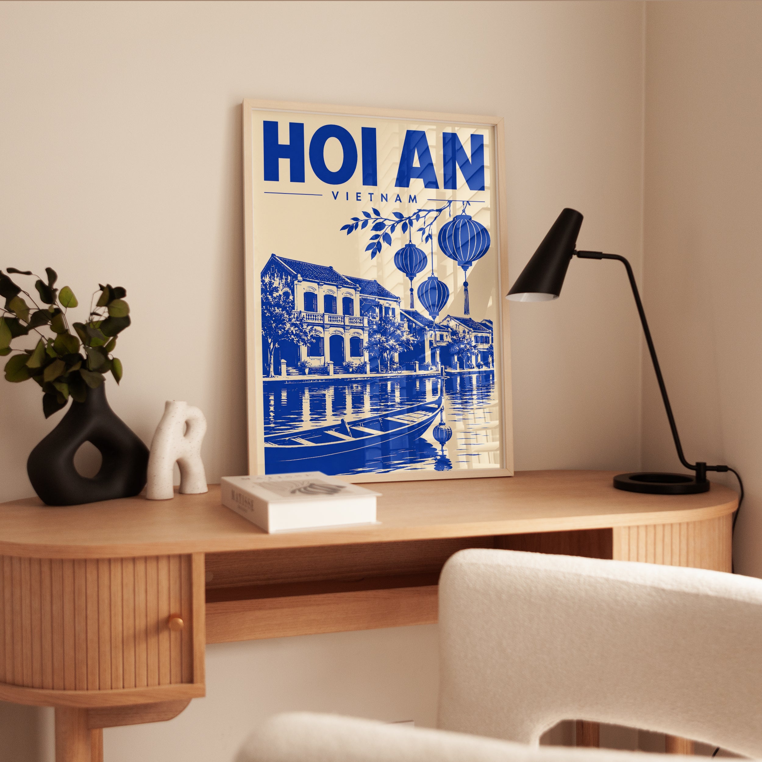 Vietnam Travel Poster – Hoi An Wall Art - interior