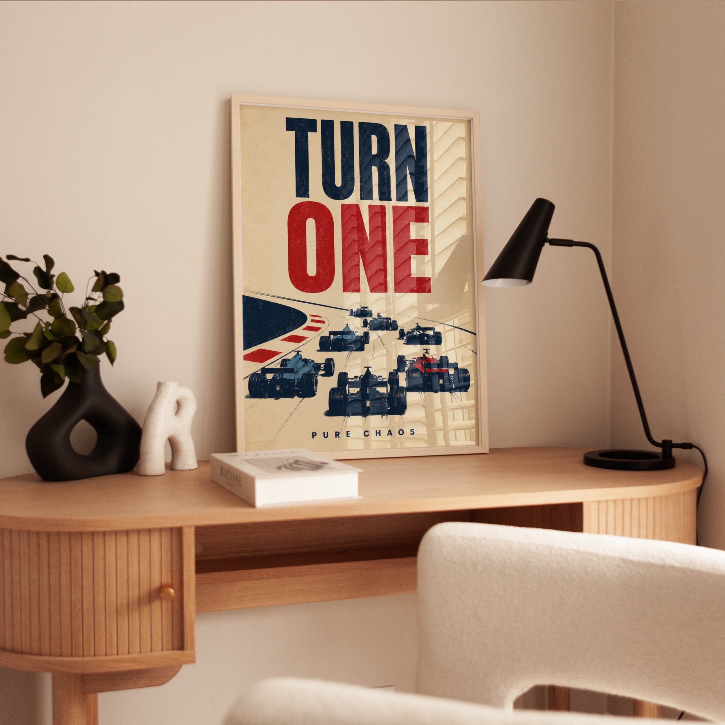 Racing Wall Art – Vintage Sports Poster - interior