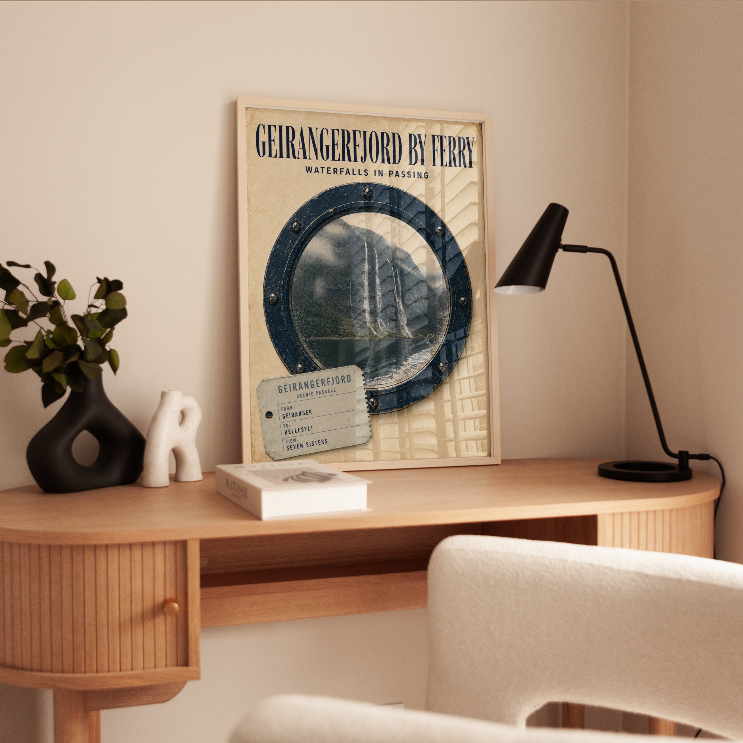 Norway Travel Poster - interior