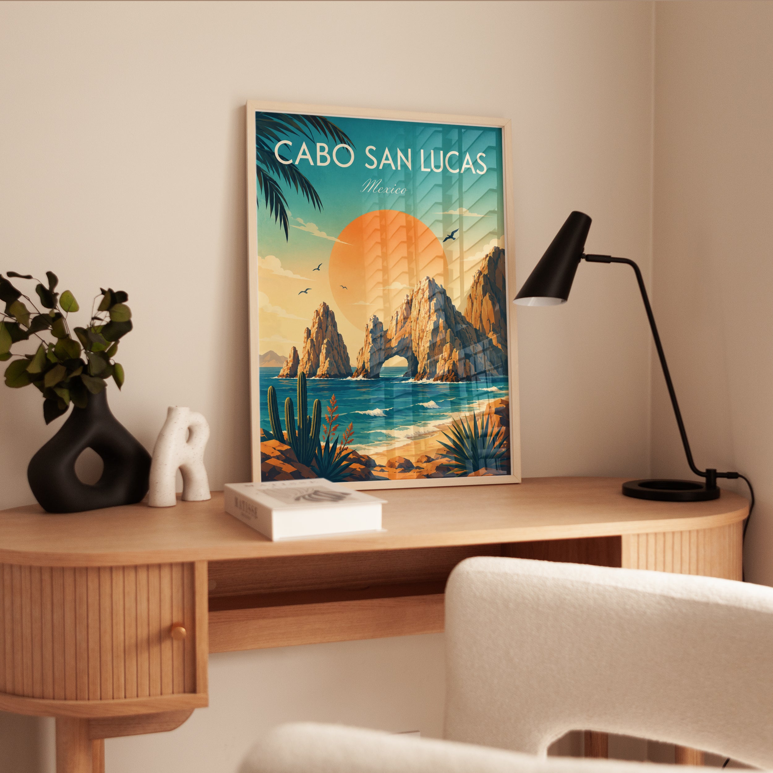 Cabo San Lucas Poster – Mexico Travel Print - interior