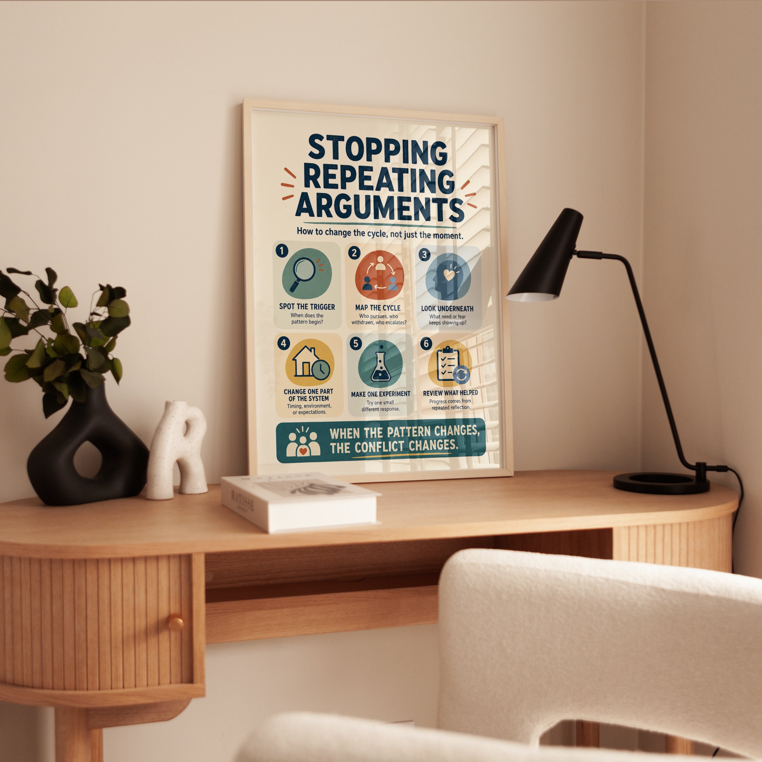 Relationship Conflict Poster - interior