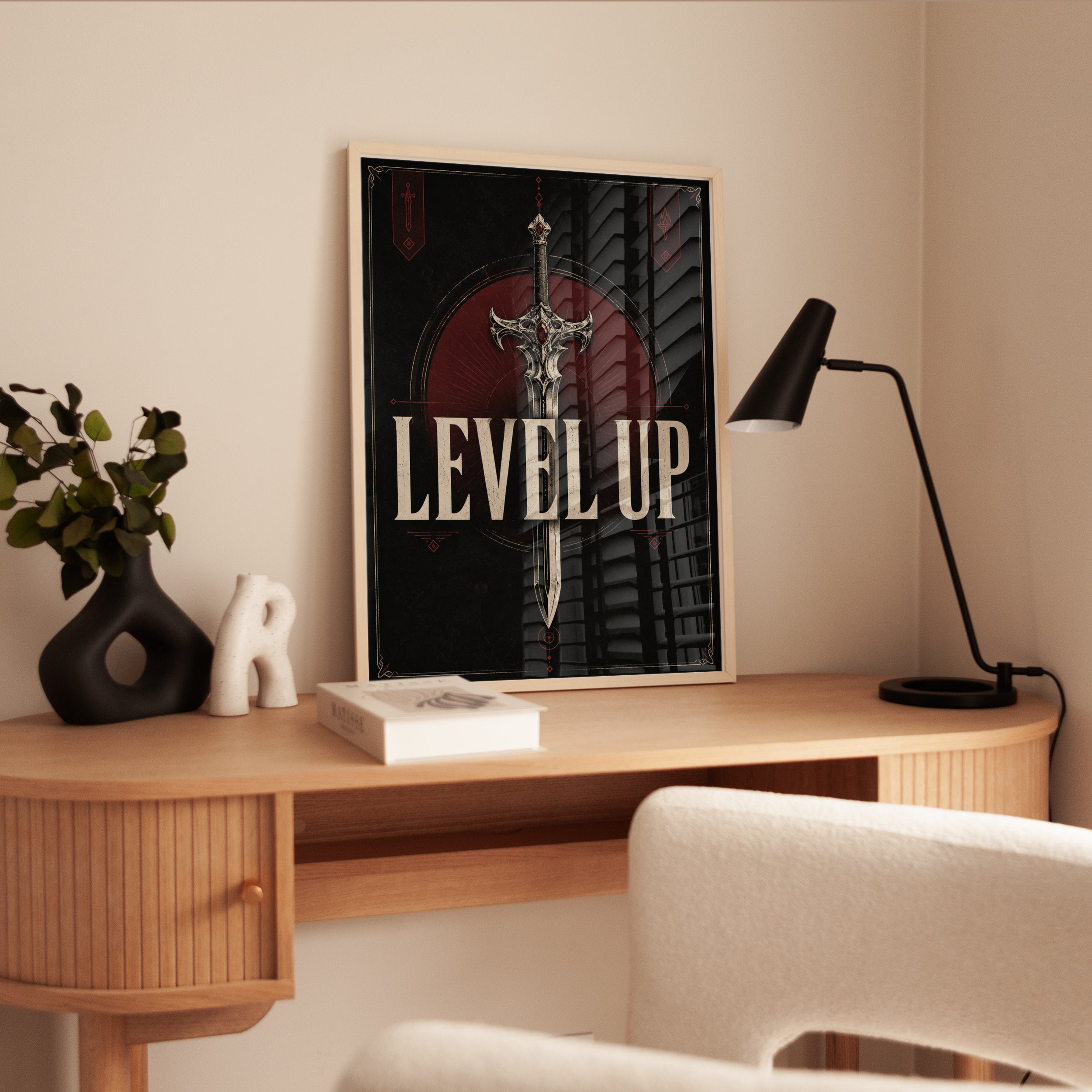 Fantasy Sword Poster - interior