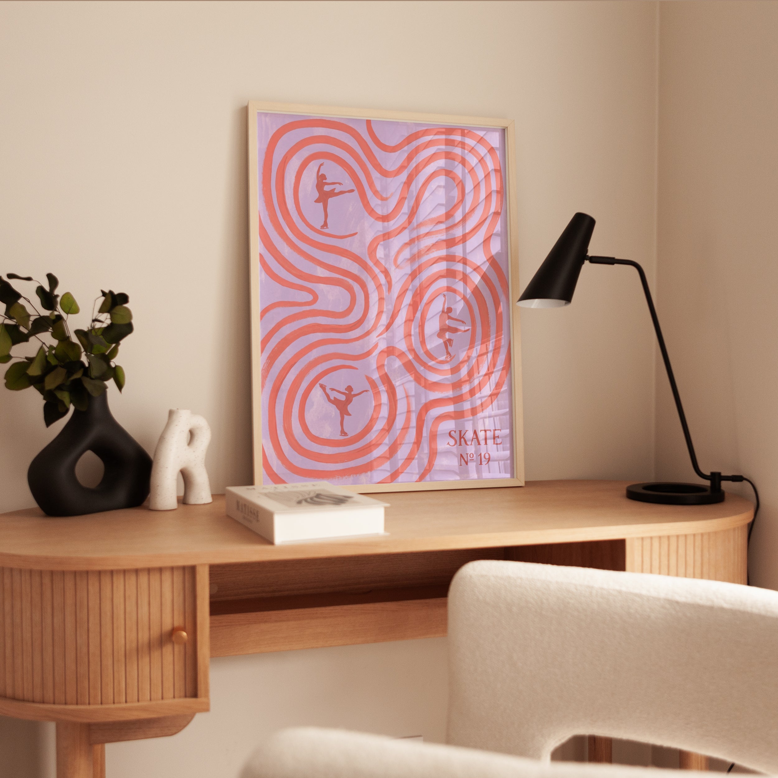 Mid Century Print - interior