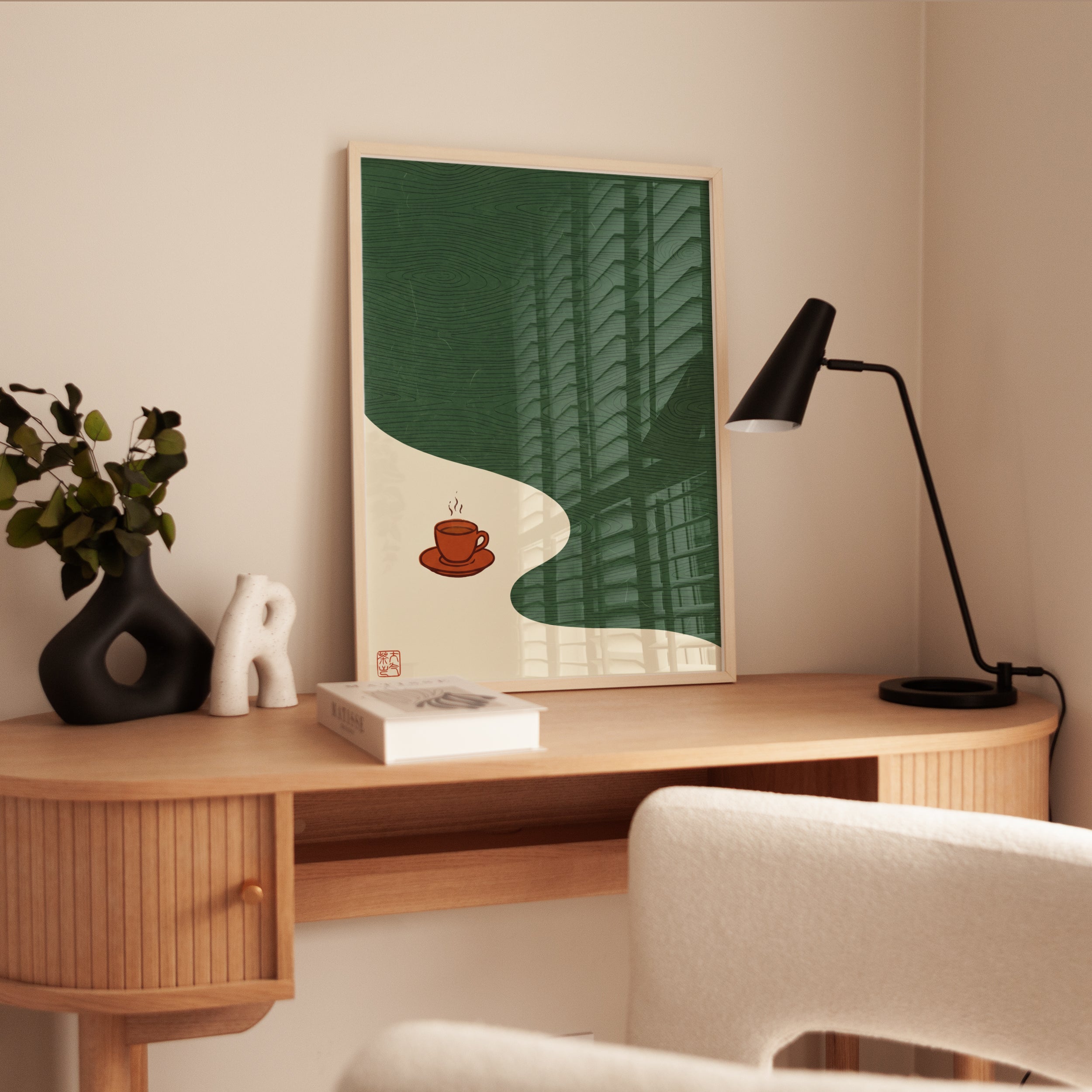 Coffee Cup Art Print - interior