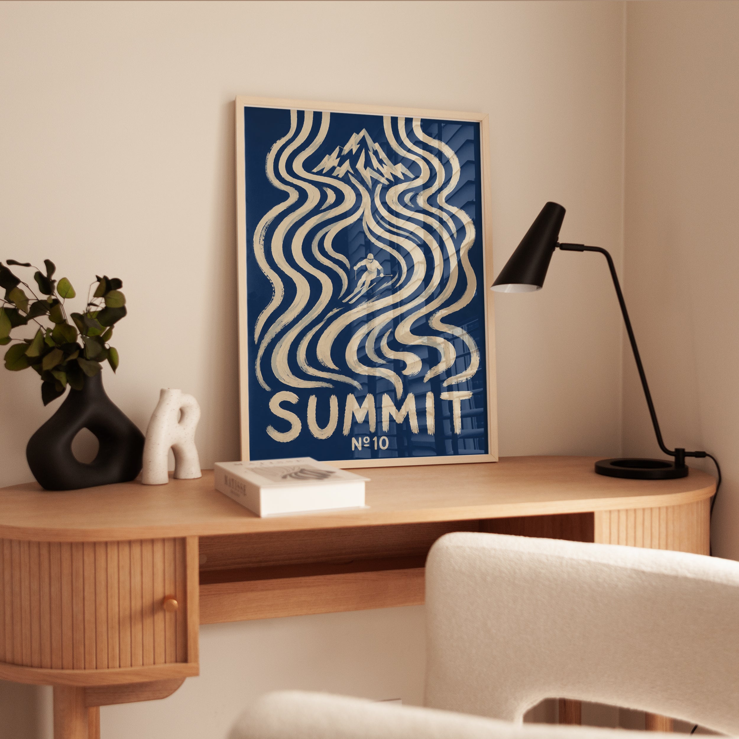 Ski Poster – Mountain Wall Art - interior