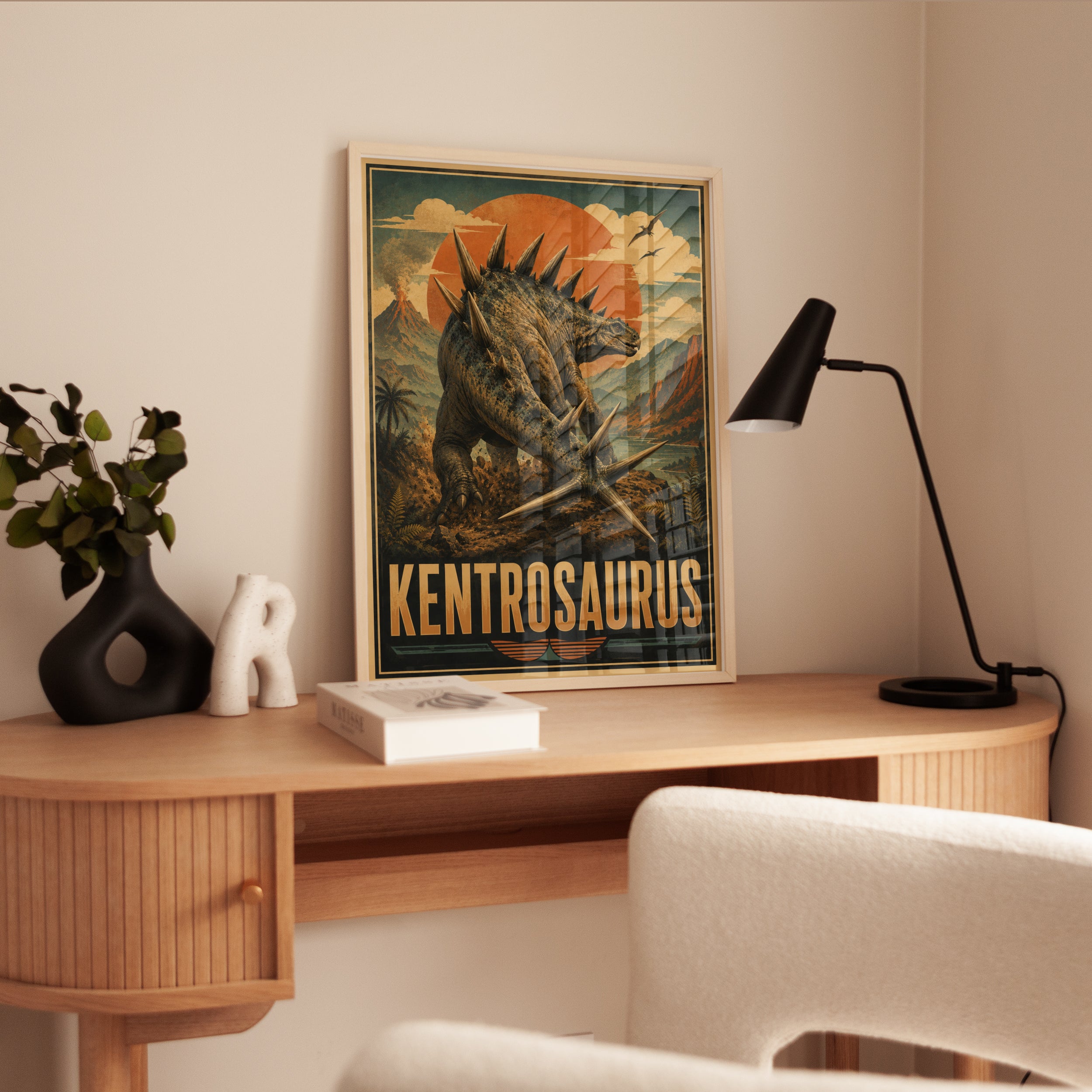 Kentrosaurus Dinosaur Print - interior