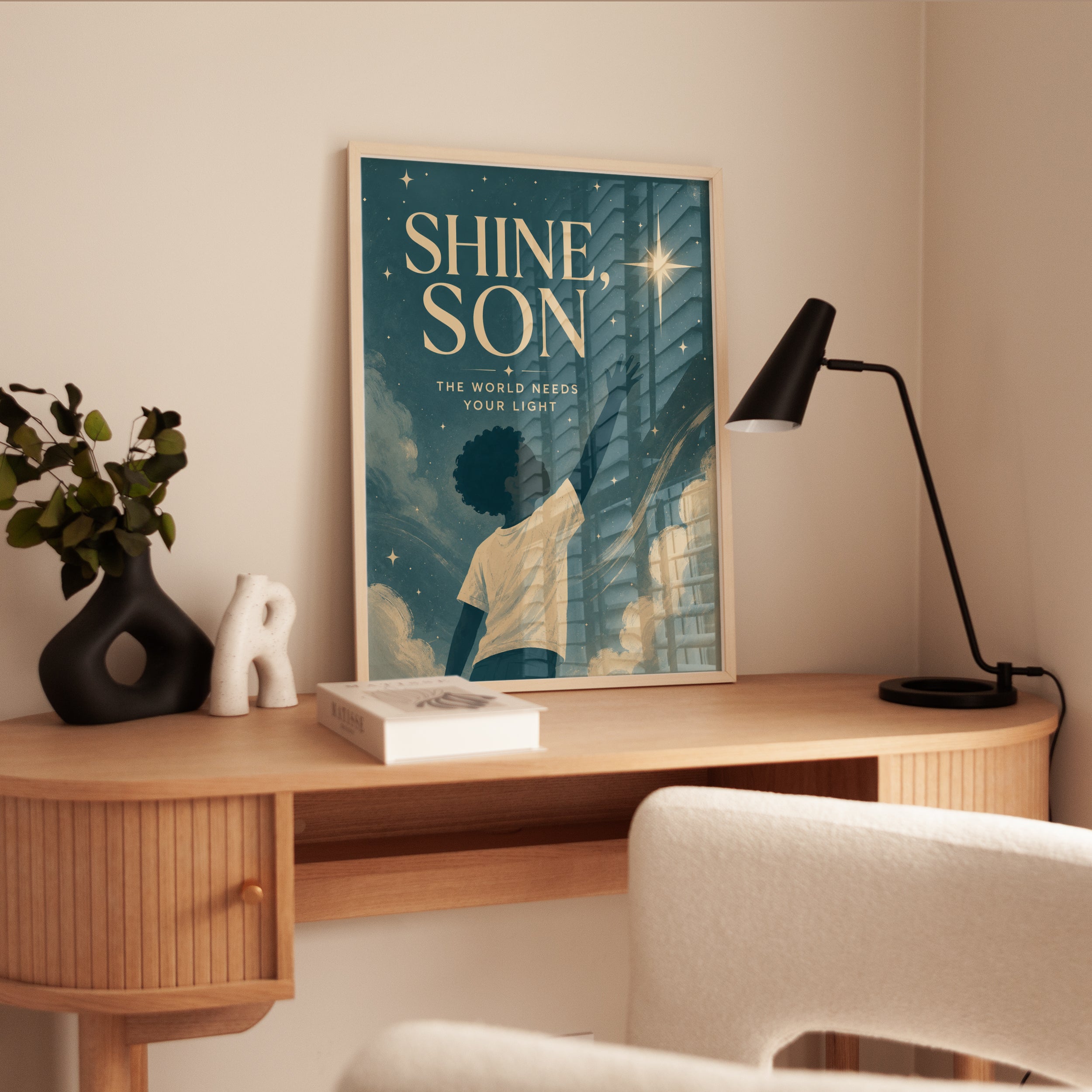 Motivational Wall Art – Inspirational Quote Print - interior