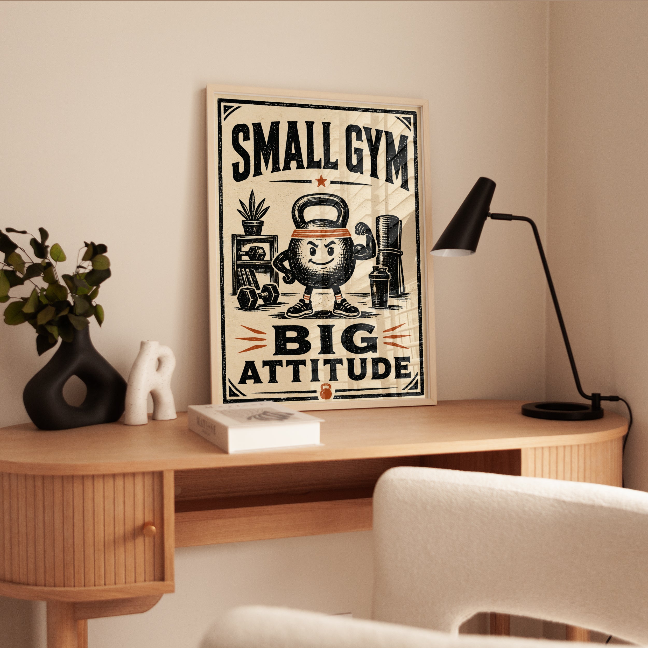 Gym Motivational Poster - interior