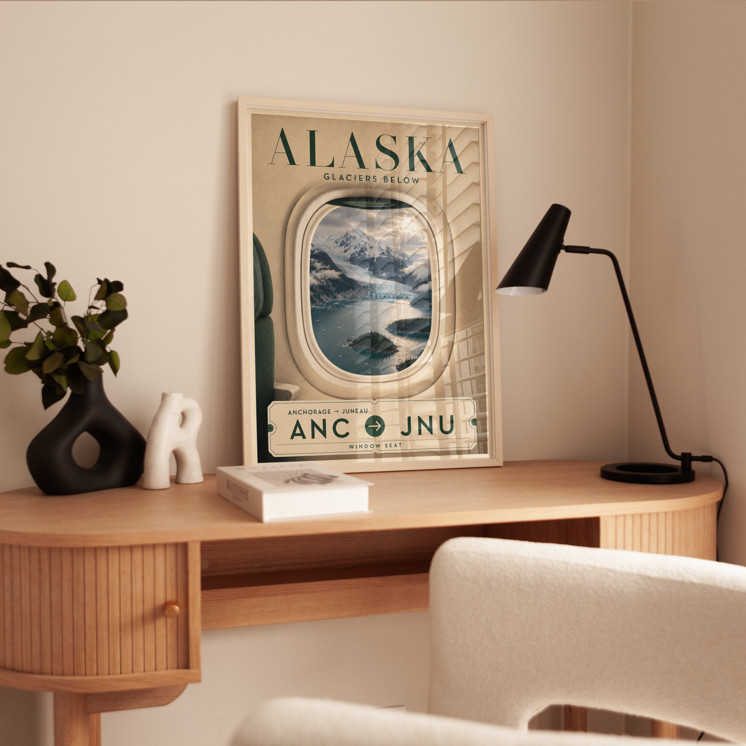Alaska Travel Poster - interior