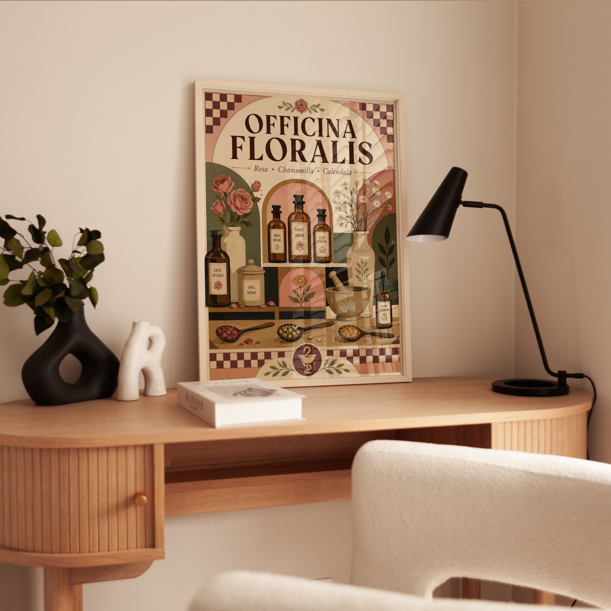 Herbal Apothecary Print - interior