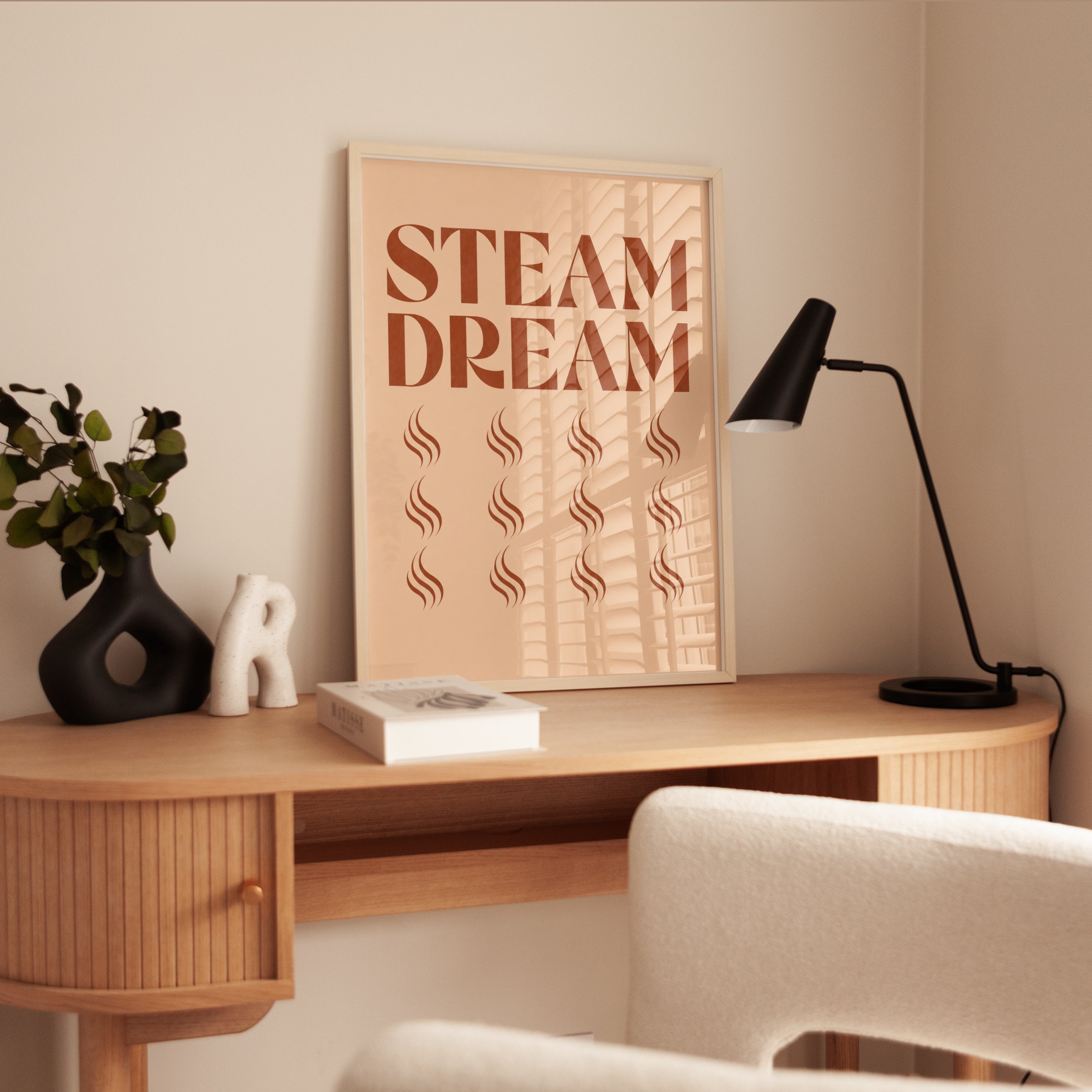 Retro Coffee Print – Vintage Typography - interior
