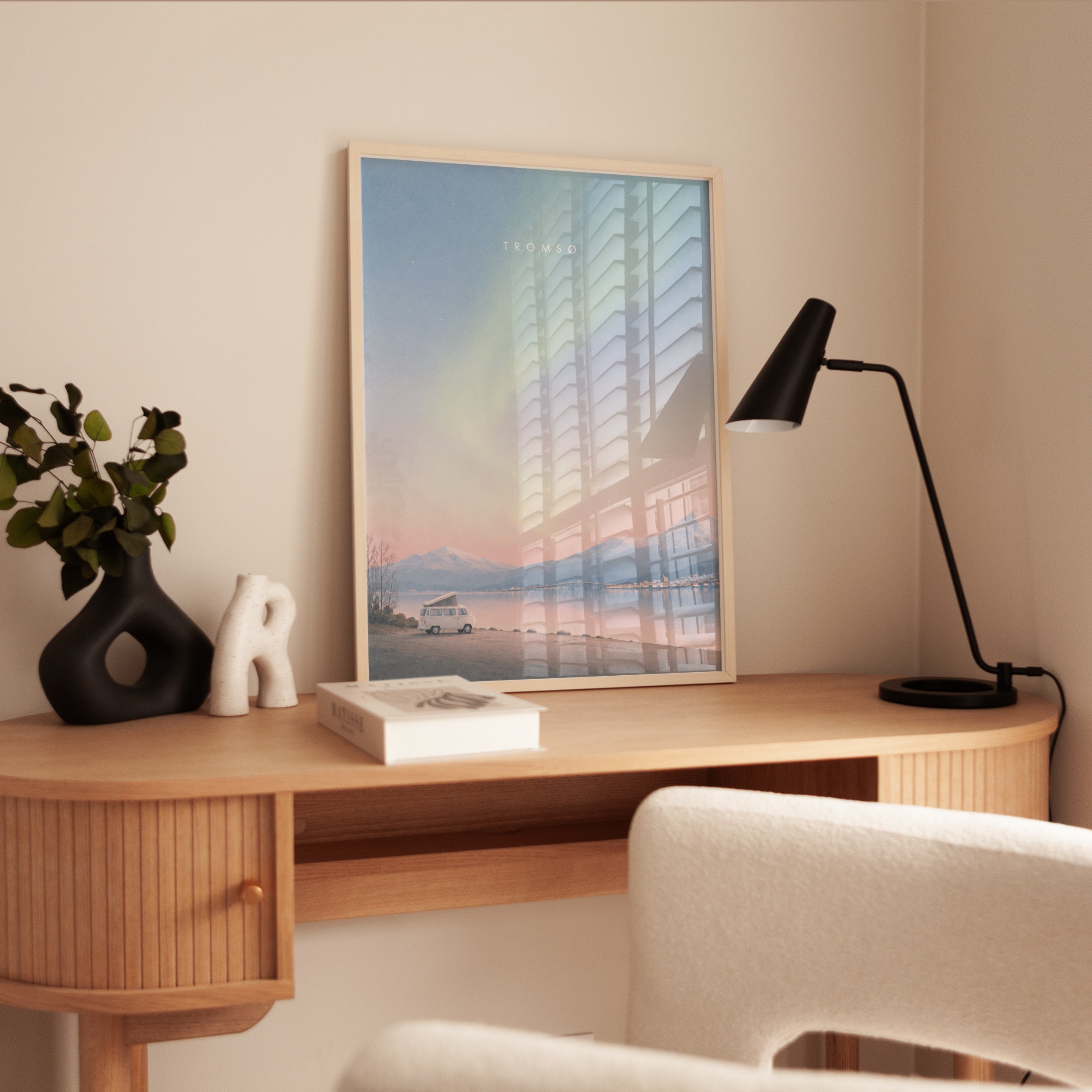 Tromso Travel Poster – Norway Wall Art - interior