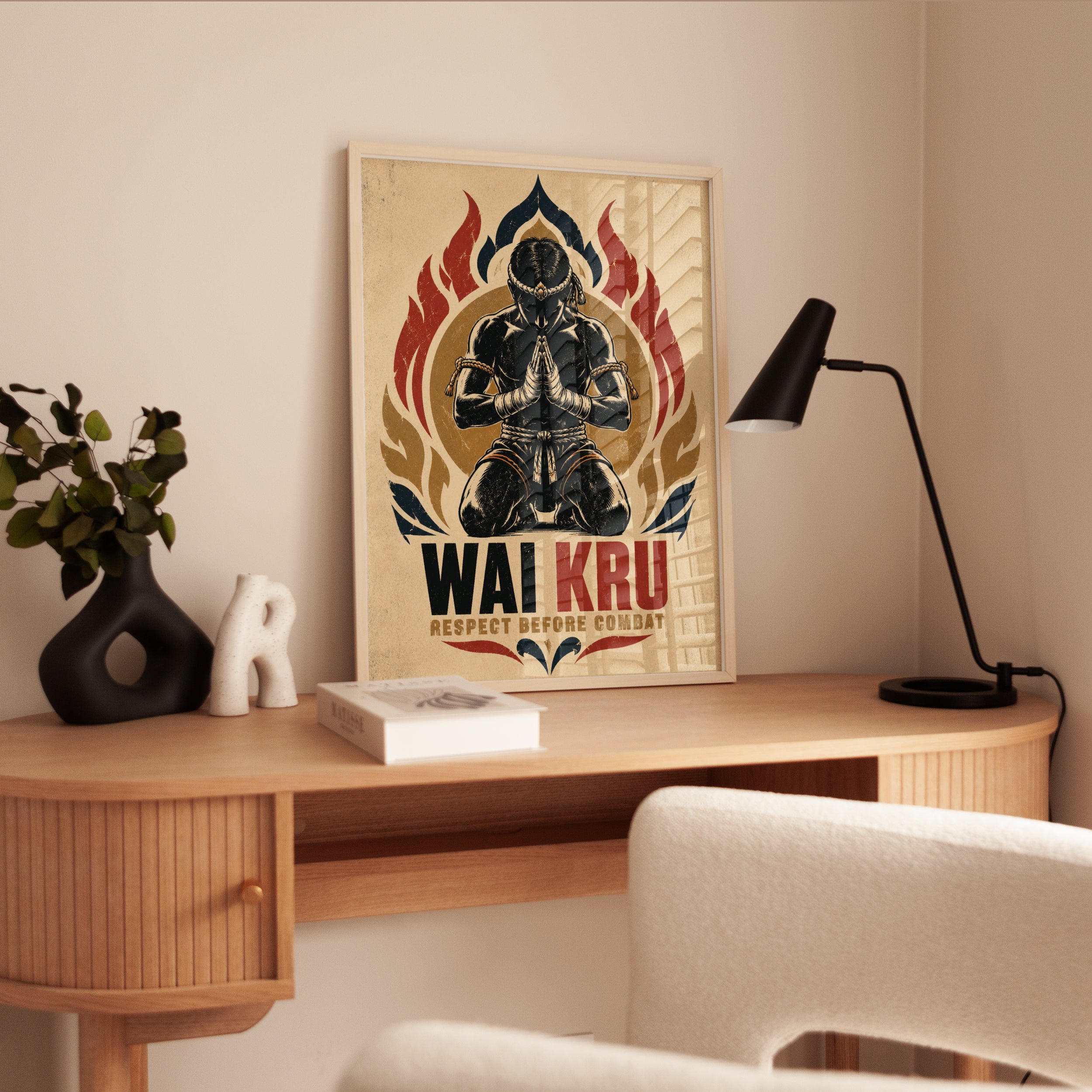 Martial Arts Wall Art – Respect Print - interior