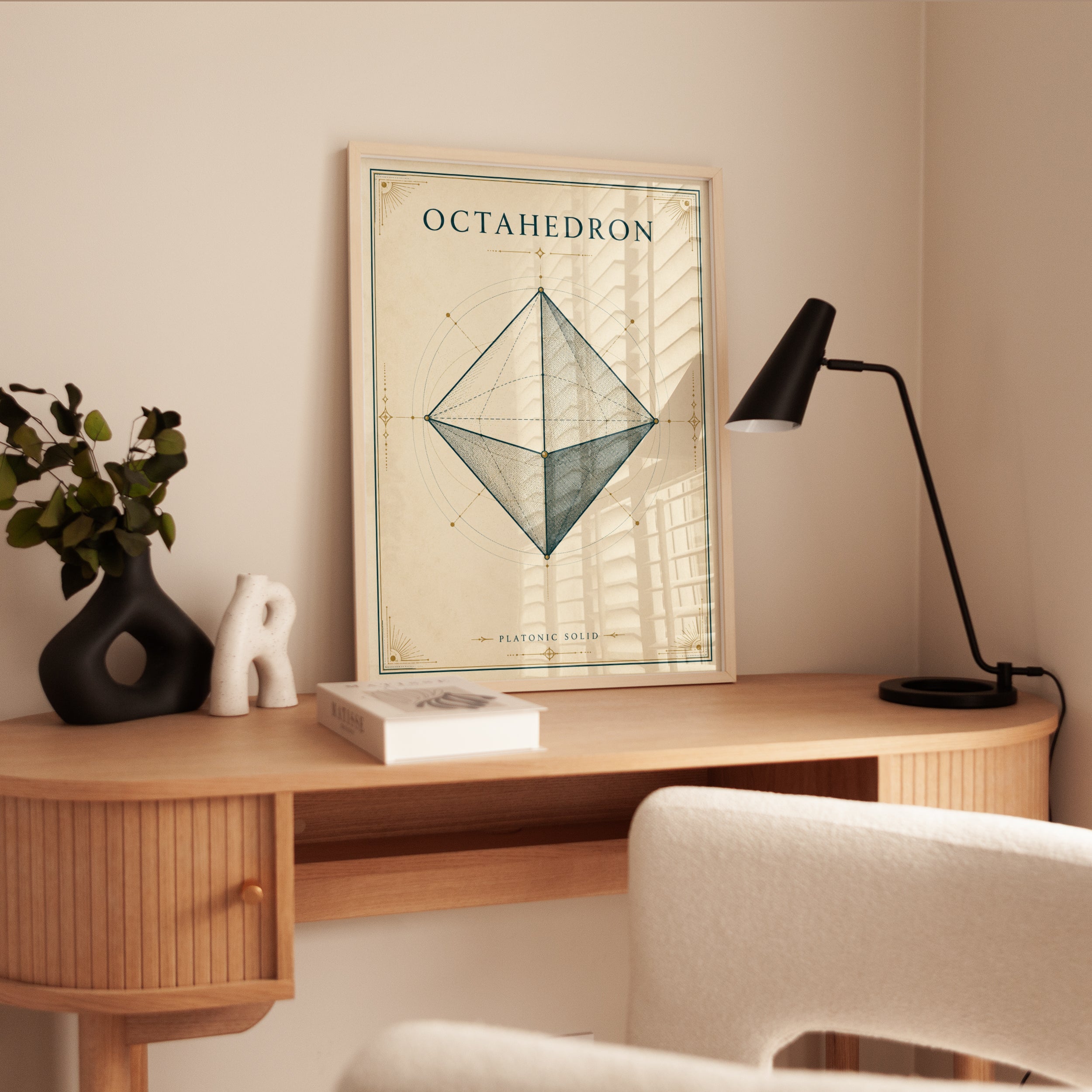 Octahedron Wall Art - interior