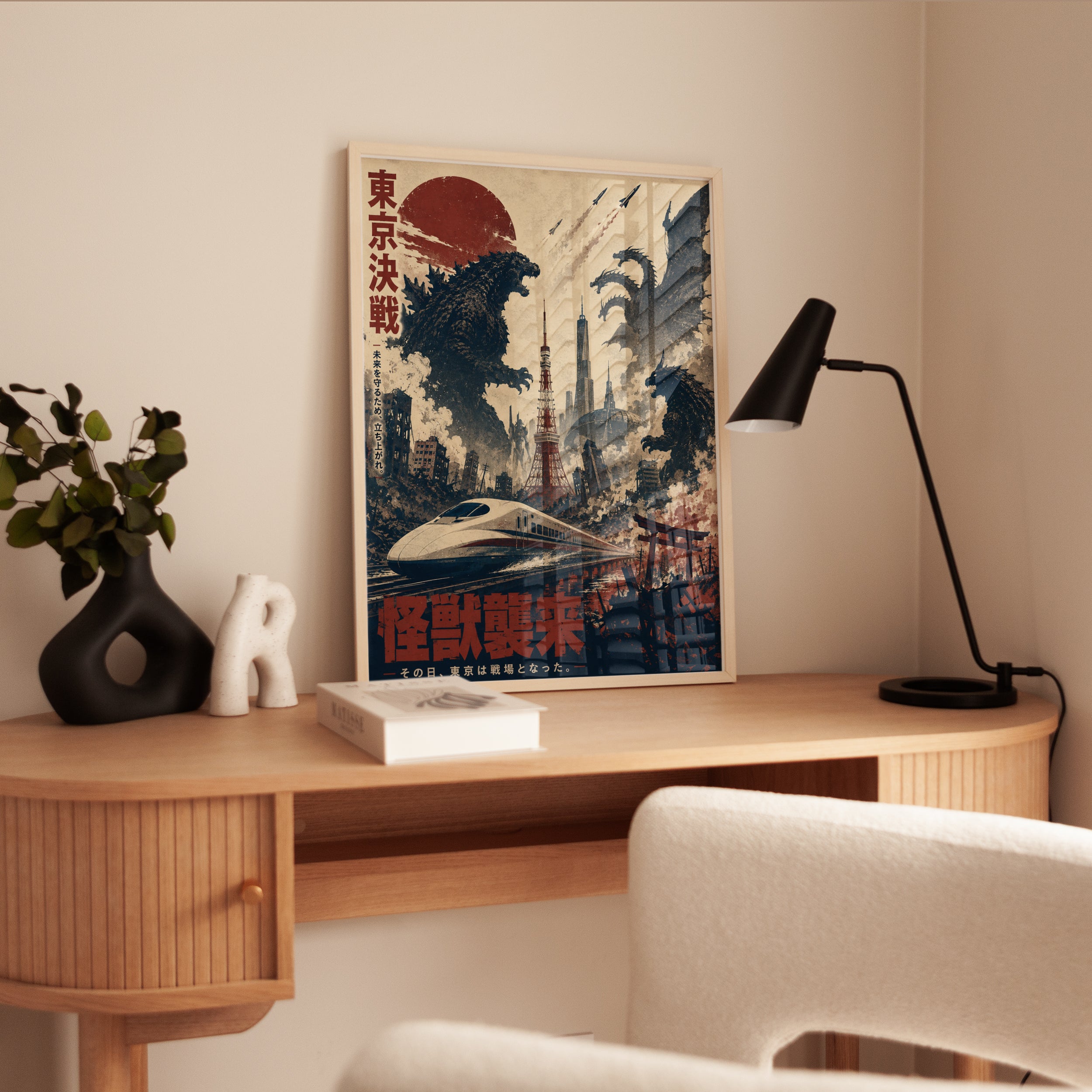 Japanese Poster Art – Vintage Tokyo Print - interior