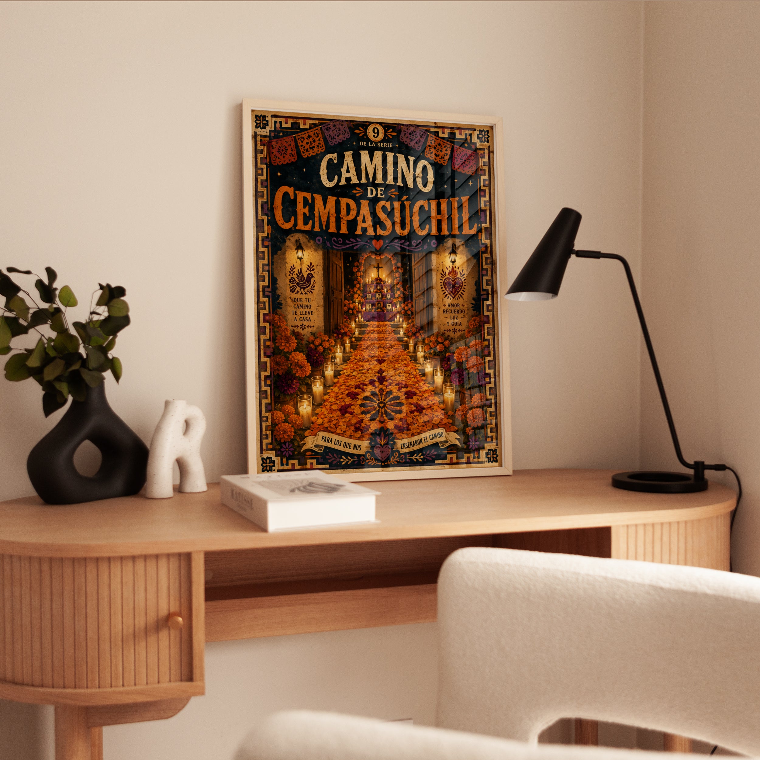Mexican Folk Art Print - interior
