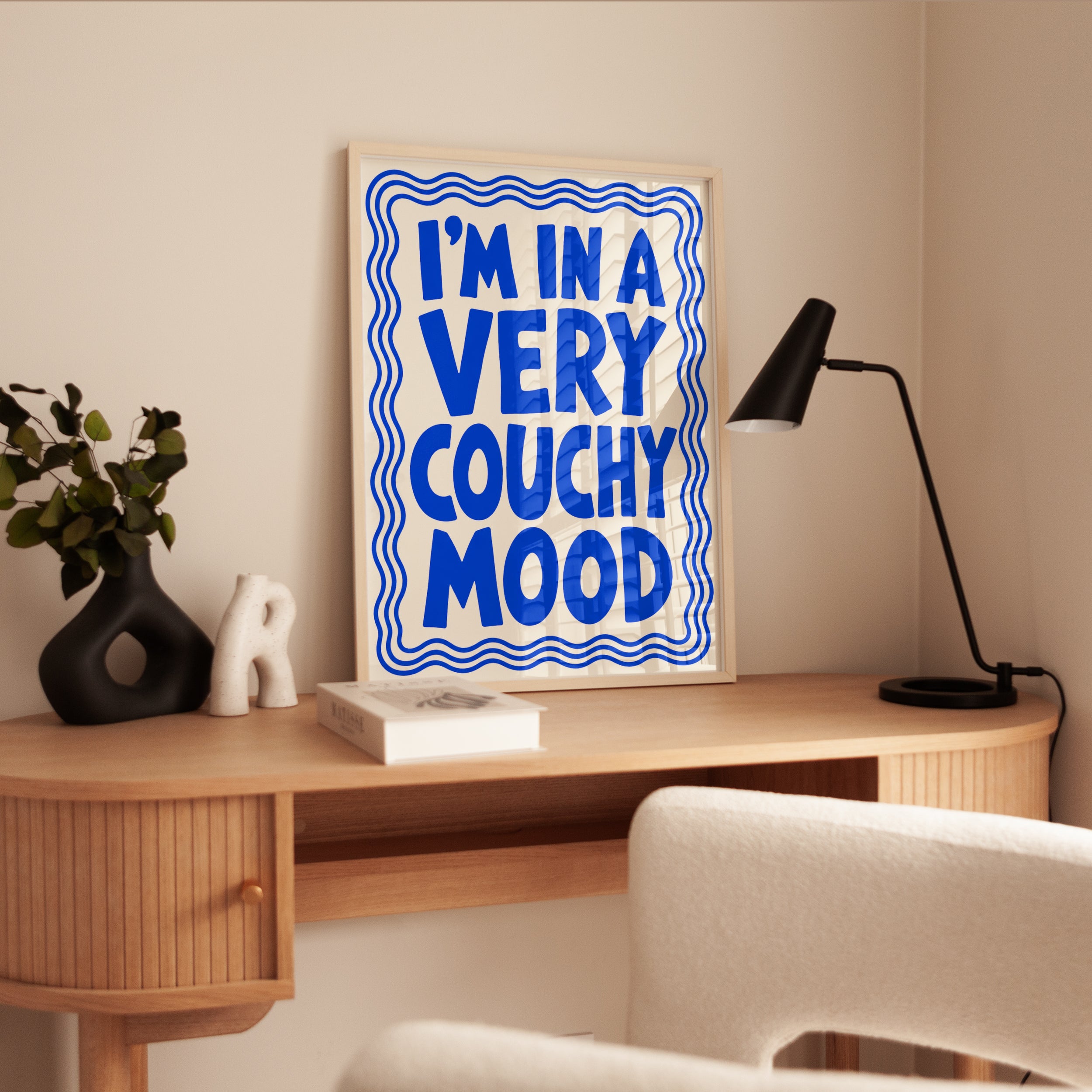 Funny Quote Wall Art – Typography Print - interior