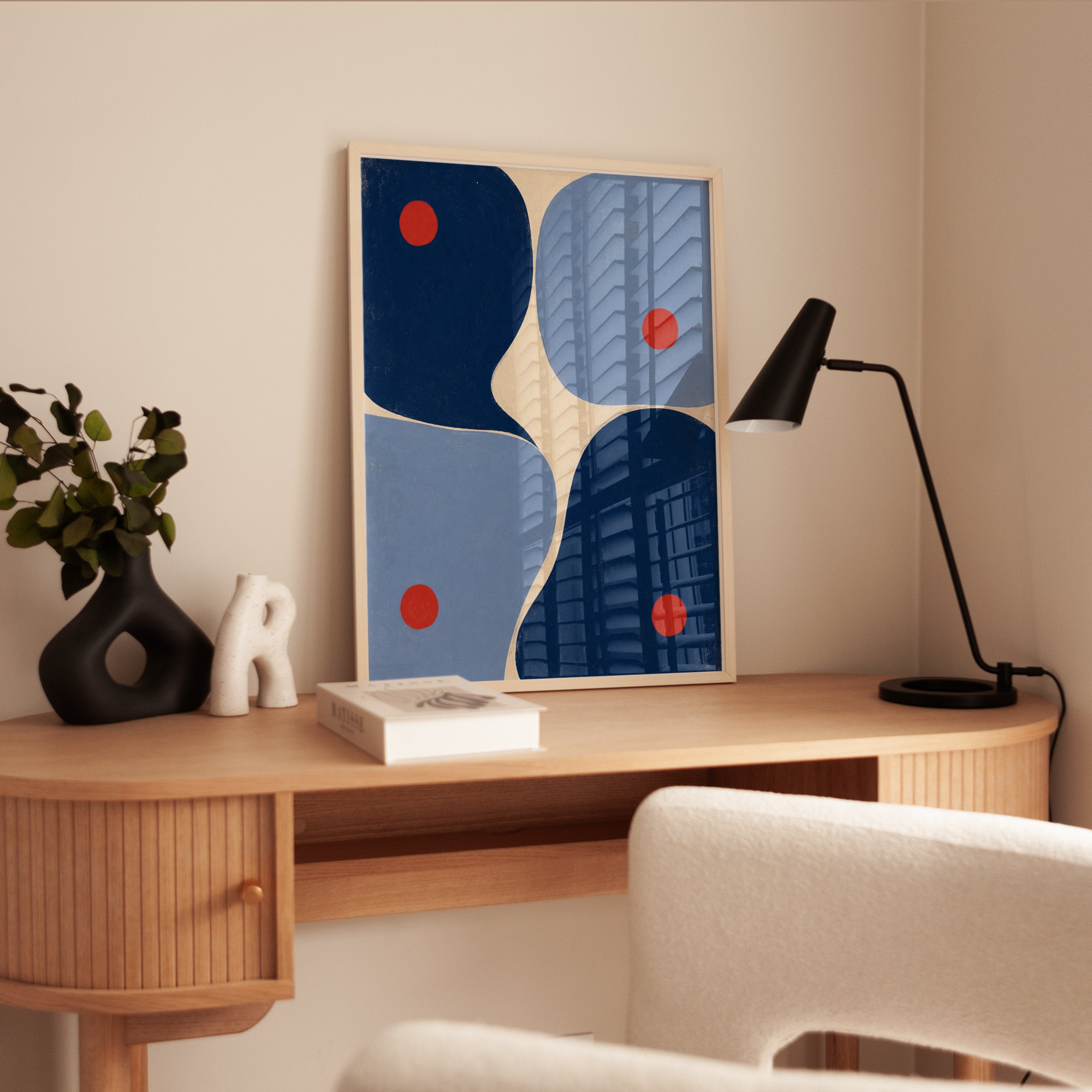 Mid Century Modern Wall Art - interior