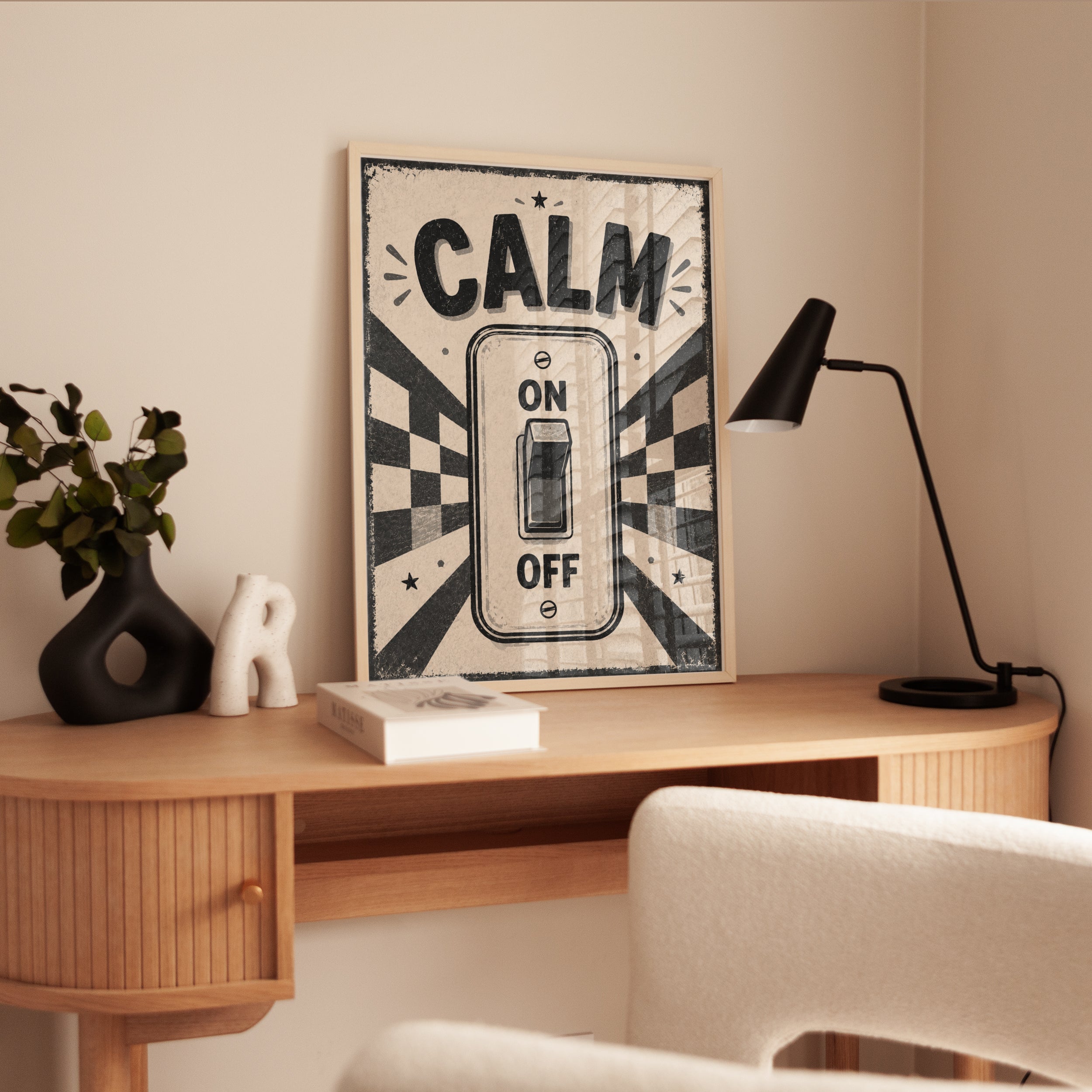 Motivational Switch Wall Art - interior