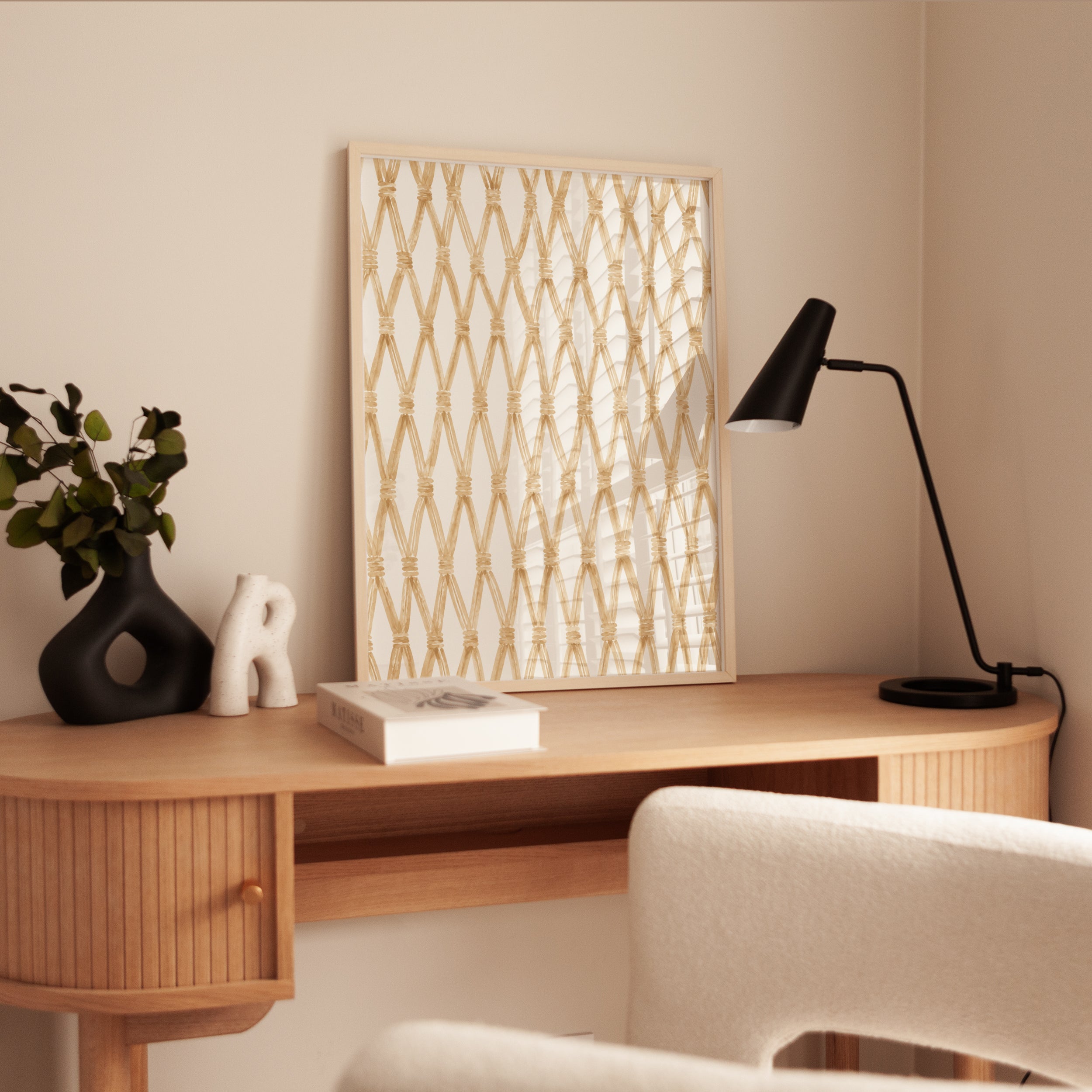 Macrame Wall Art – Boho Wall Decor - interior