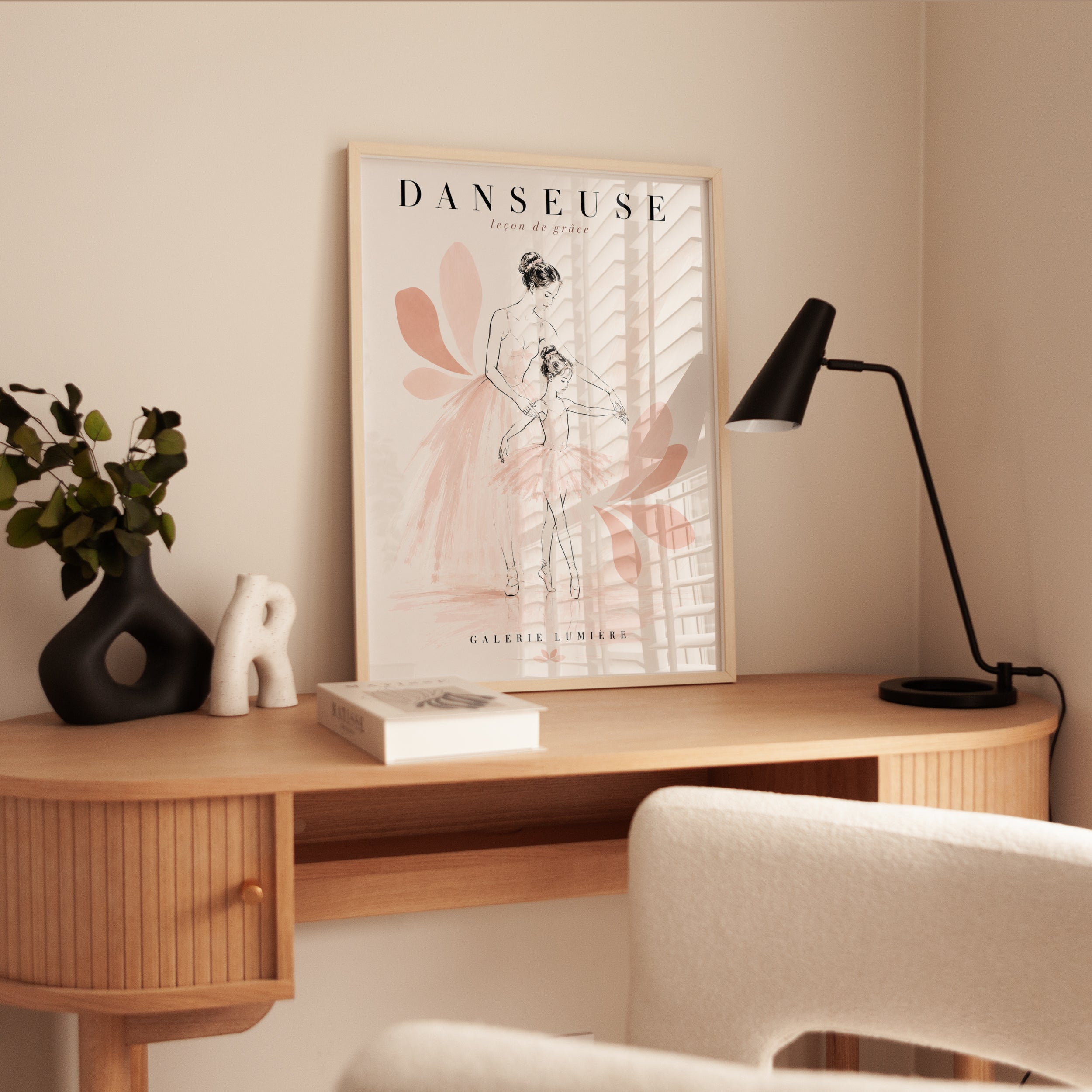 Ballet Wall Art – Ballerina Print - interior