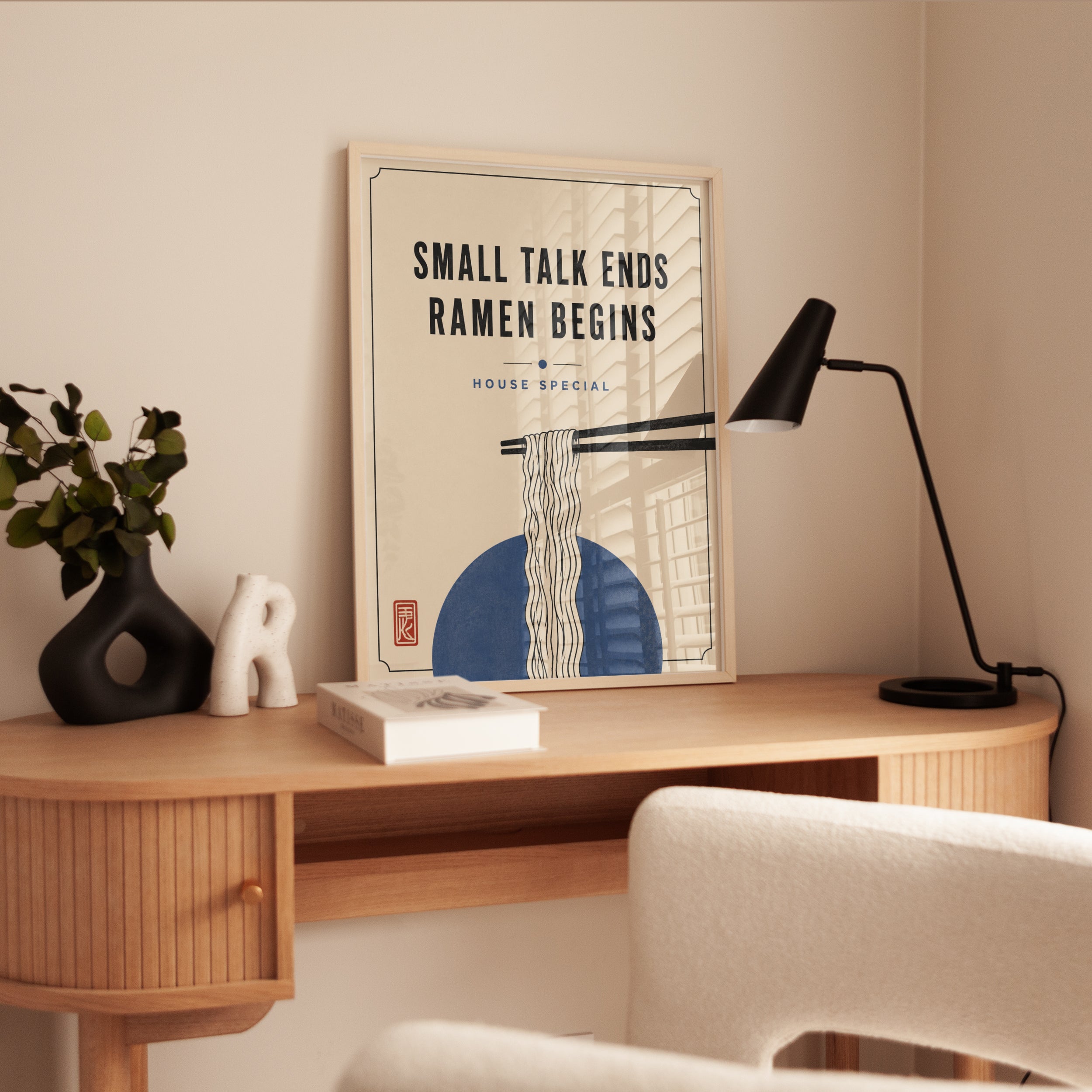 Ramen Wall Art – Funny Kitchen Print - interior