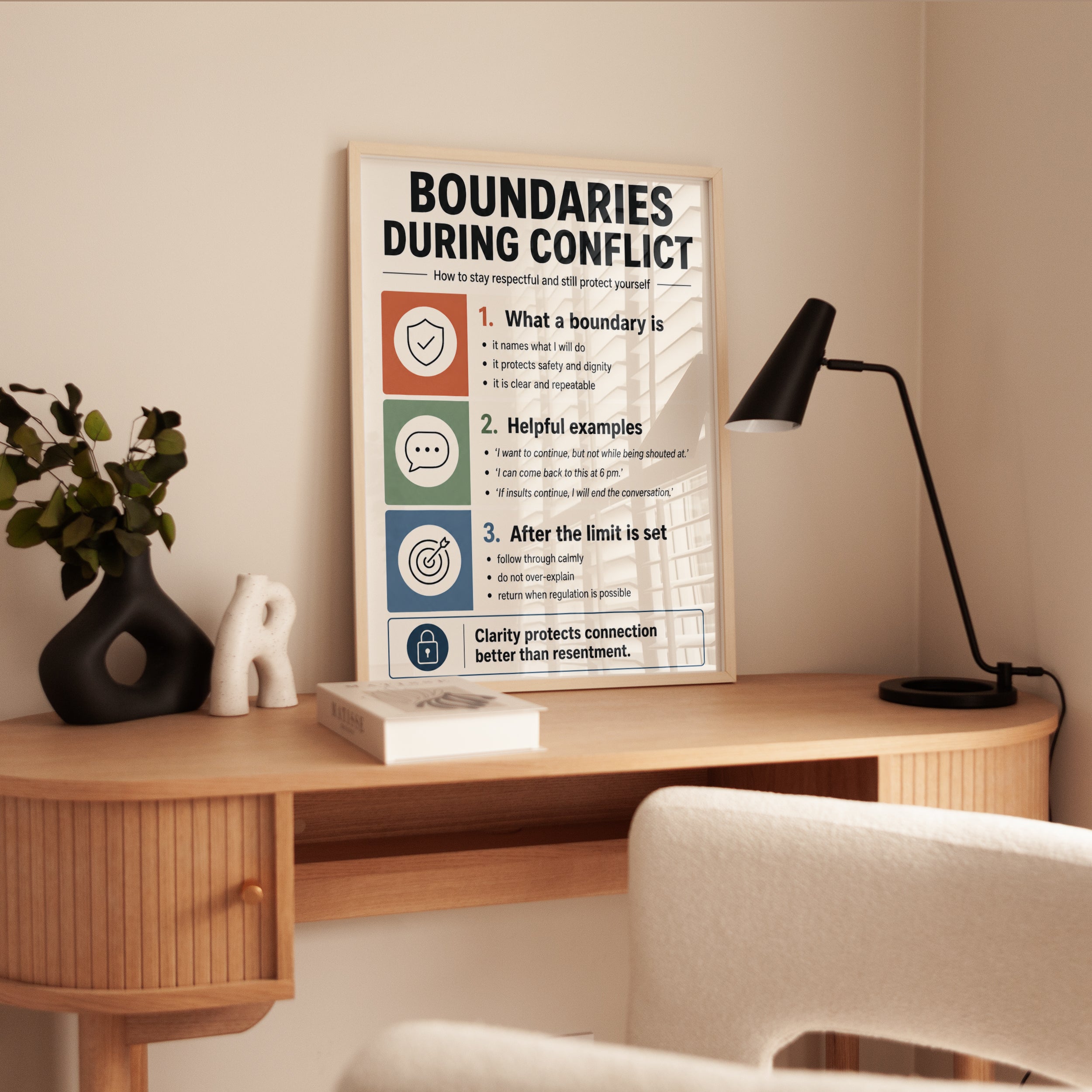 Therapy Office Print - interior