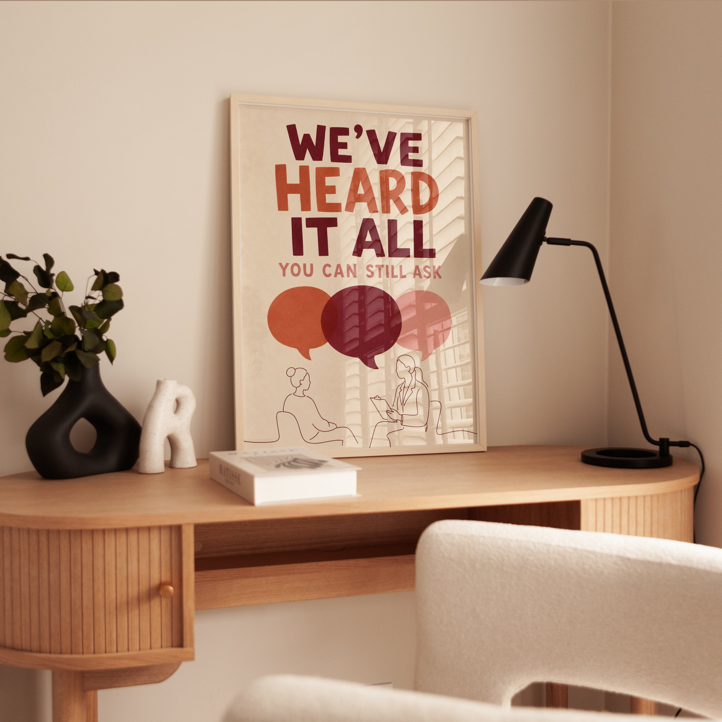 Mental Health Office Poster - interior