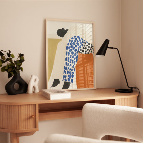 Abstract Figure Poster - interior