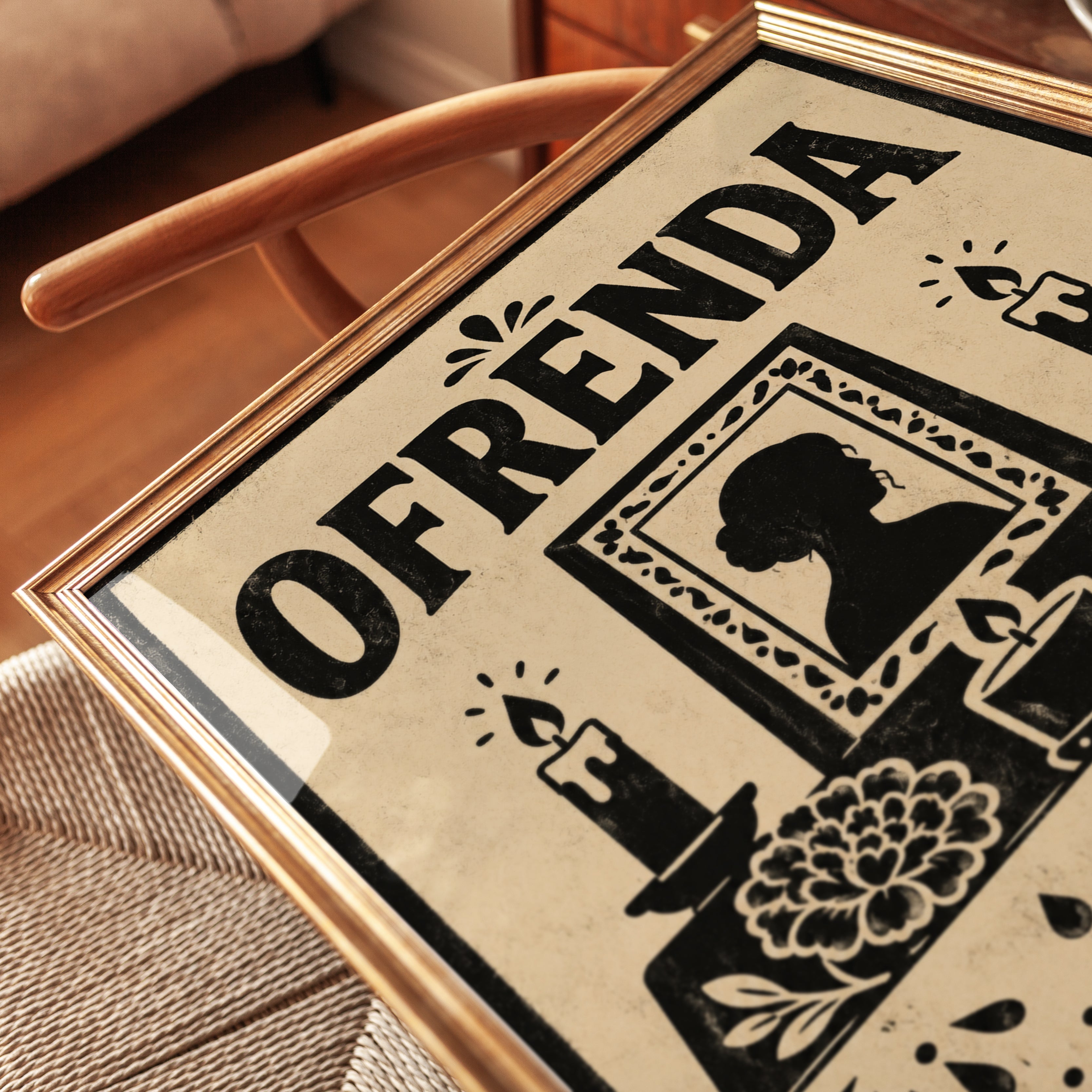 Ofrenda Altar Wall Art - detail