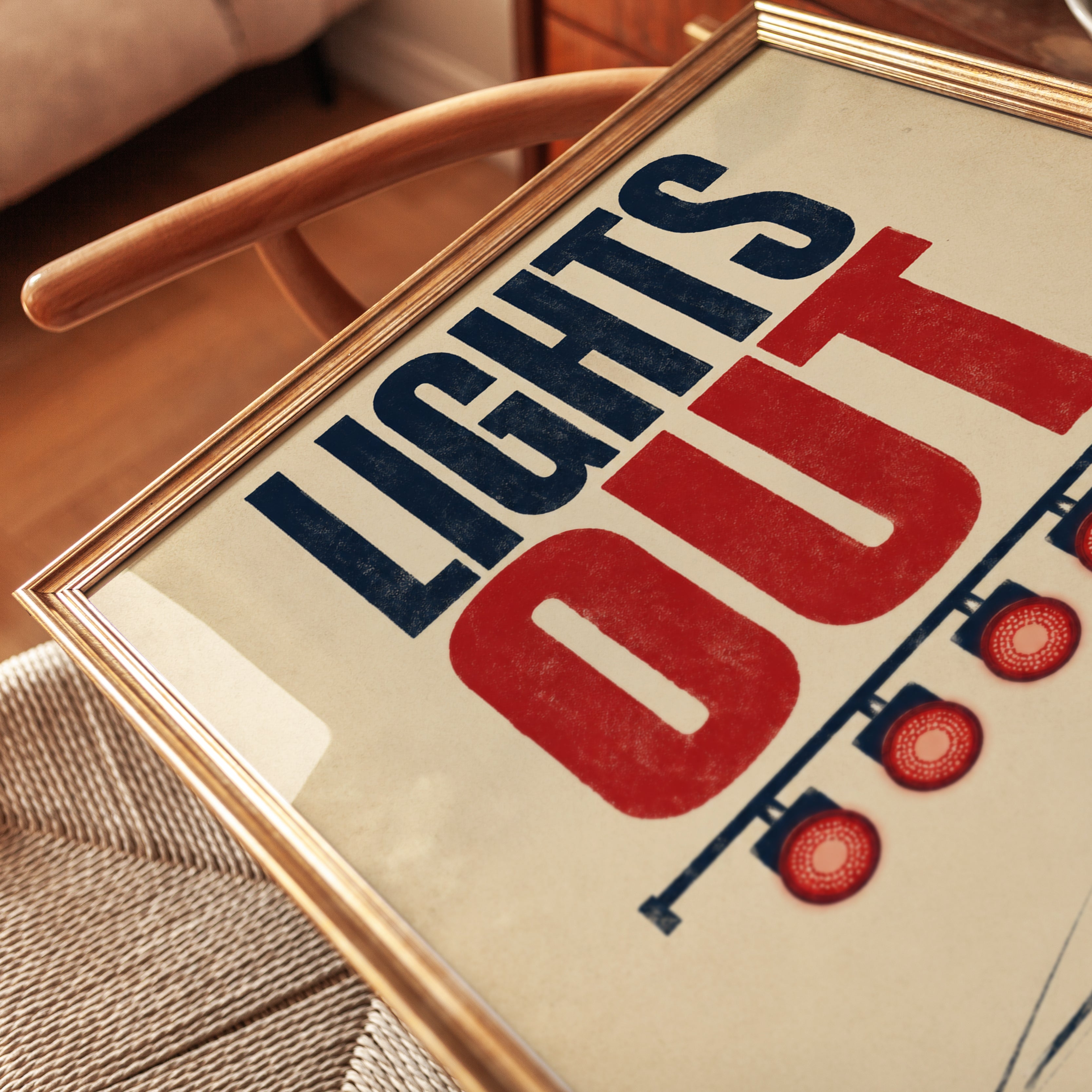 Racing Wall Art – Motorsport Print - detail