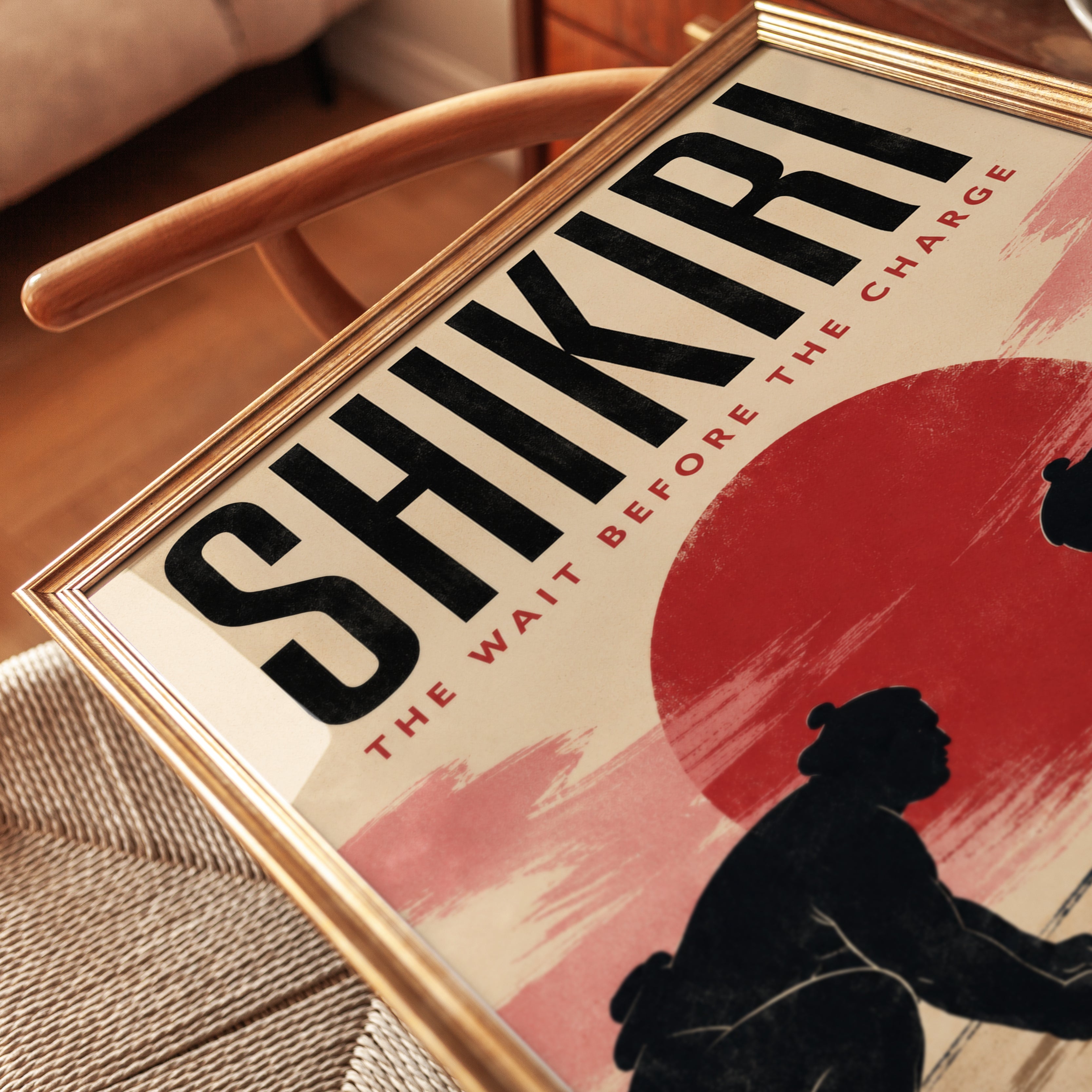 Sumo Wrestling Poster – Japanese Sports Art - detail