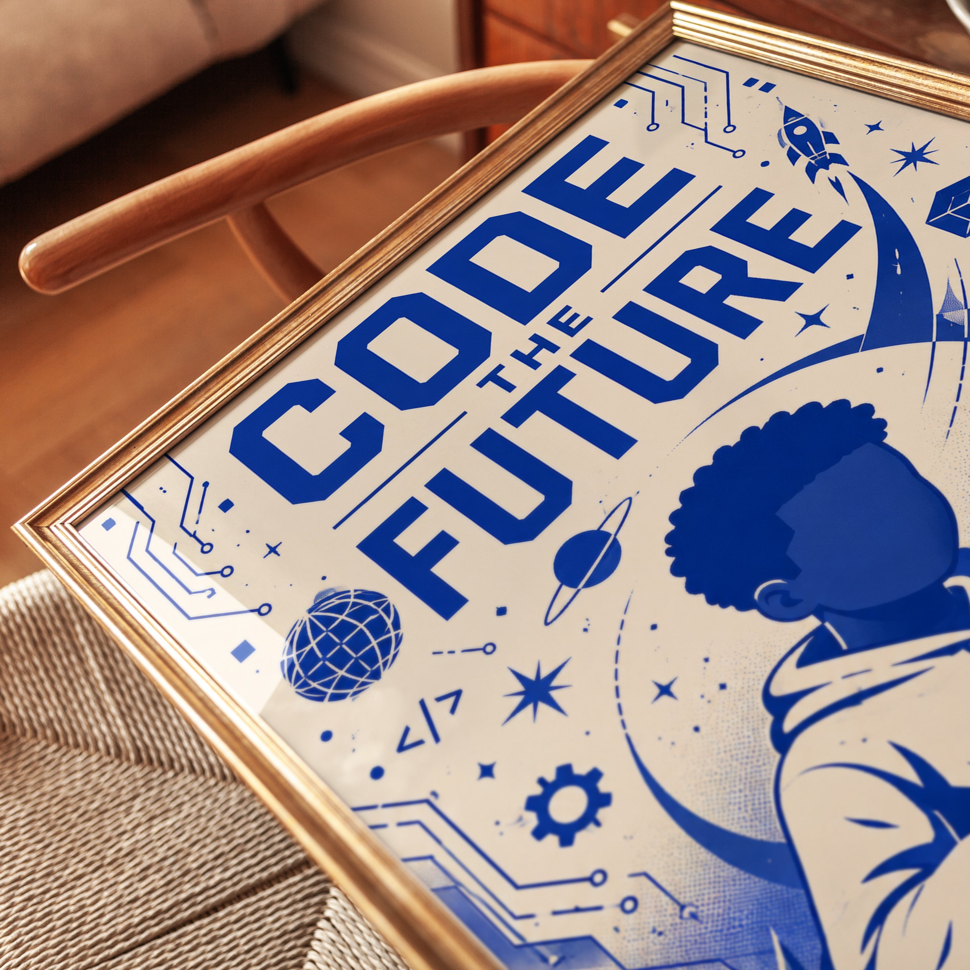 Coding Wall Art – Computer Science Poster - detail